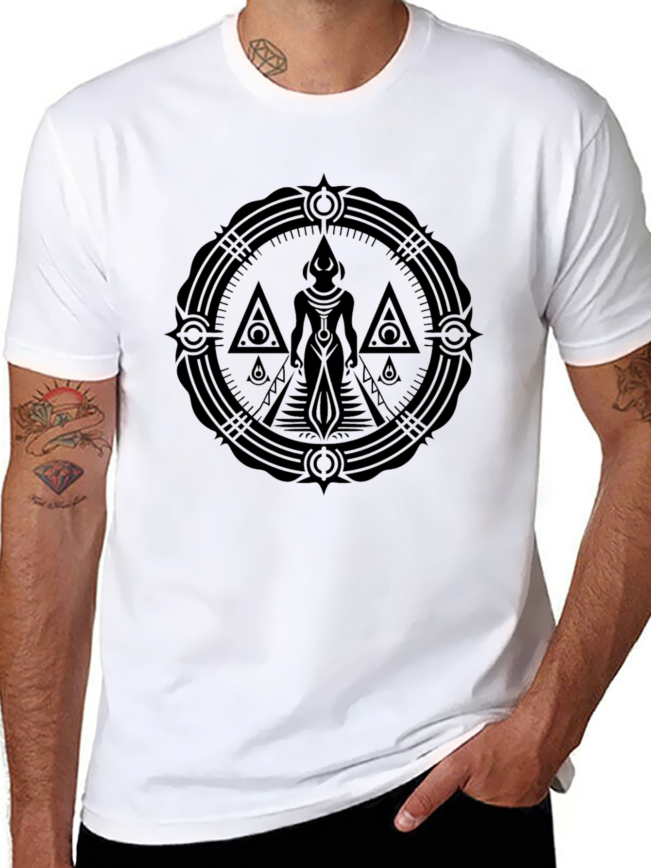 Mystic Symbol Black T-Shirt