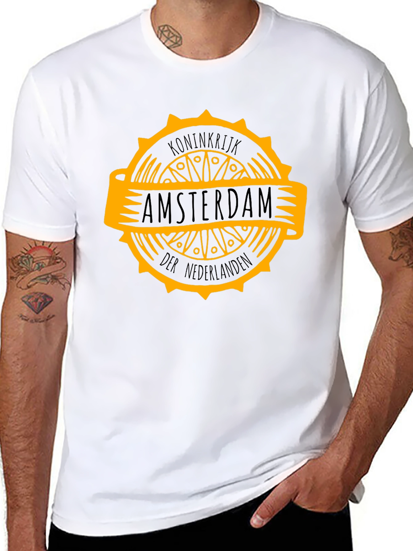 Amsterdam Tee - Kingdom of Netherlands Graphic T-Shirt