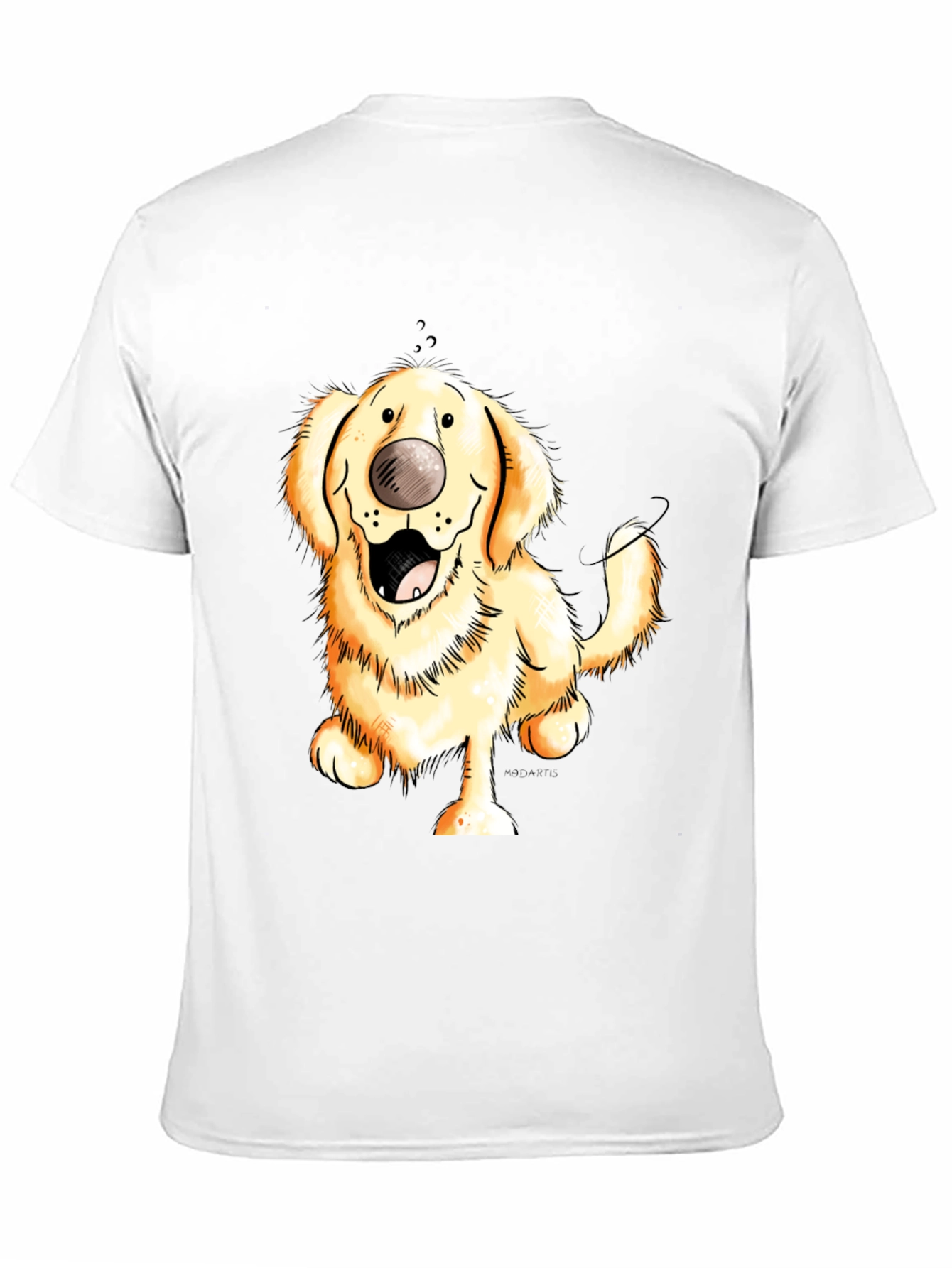 Cartoon Dog Graphic Tee