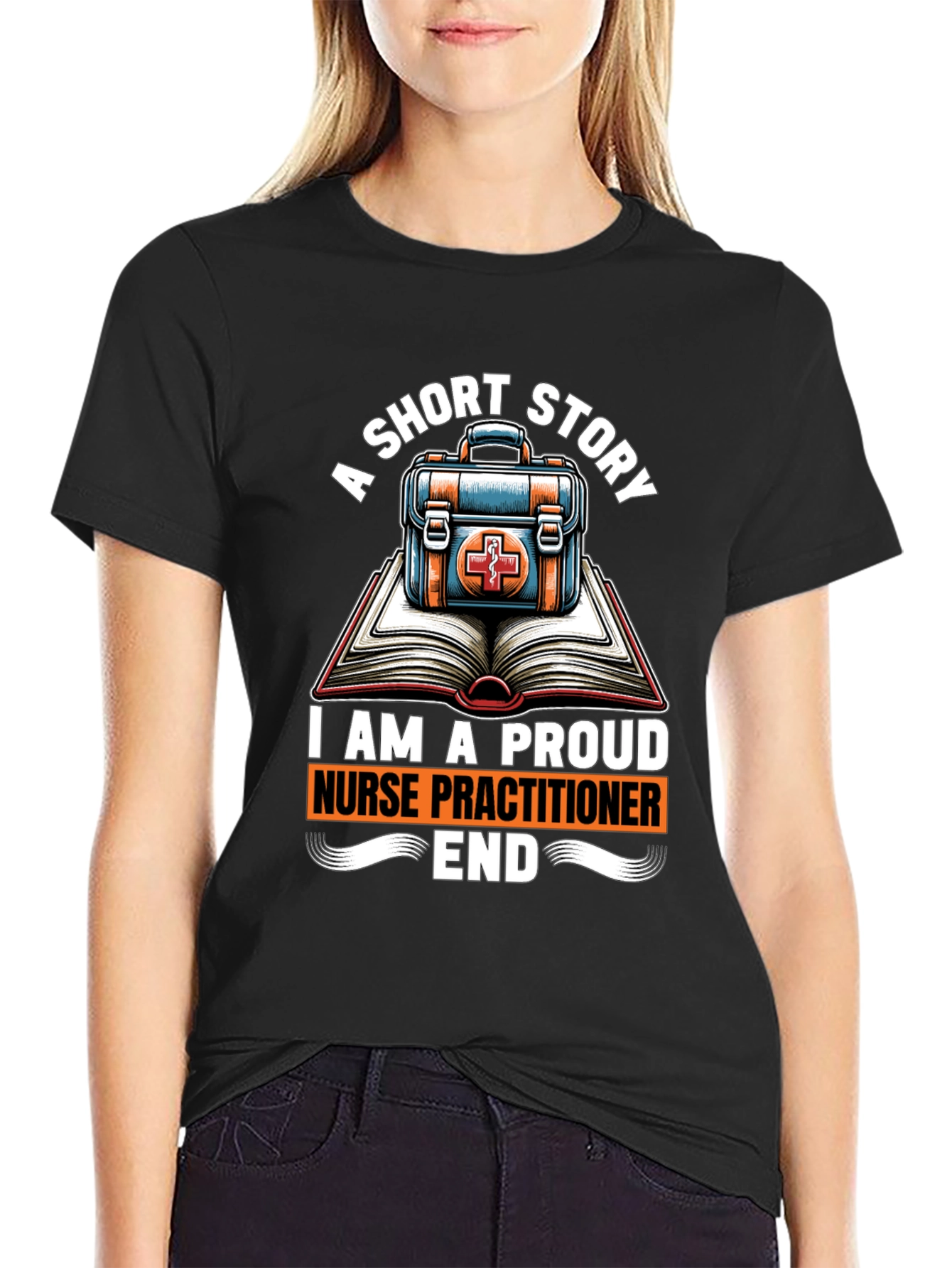 Proud Nurse Practitioner Graphic T-Shirt