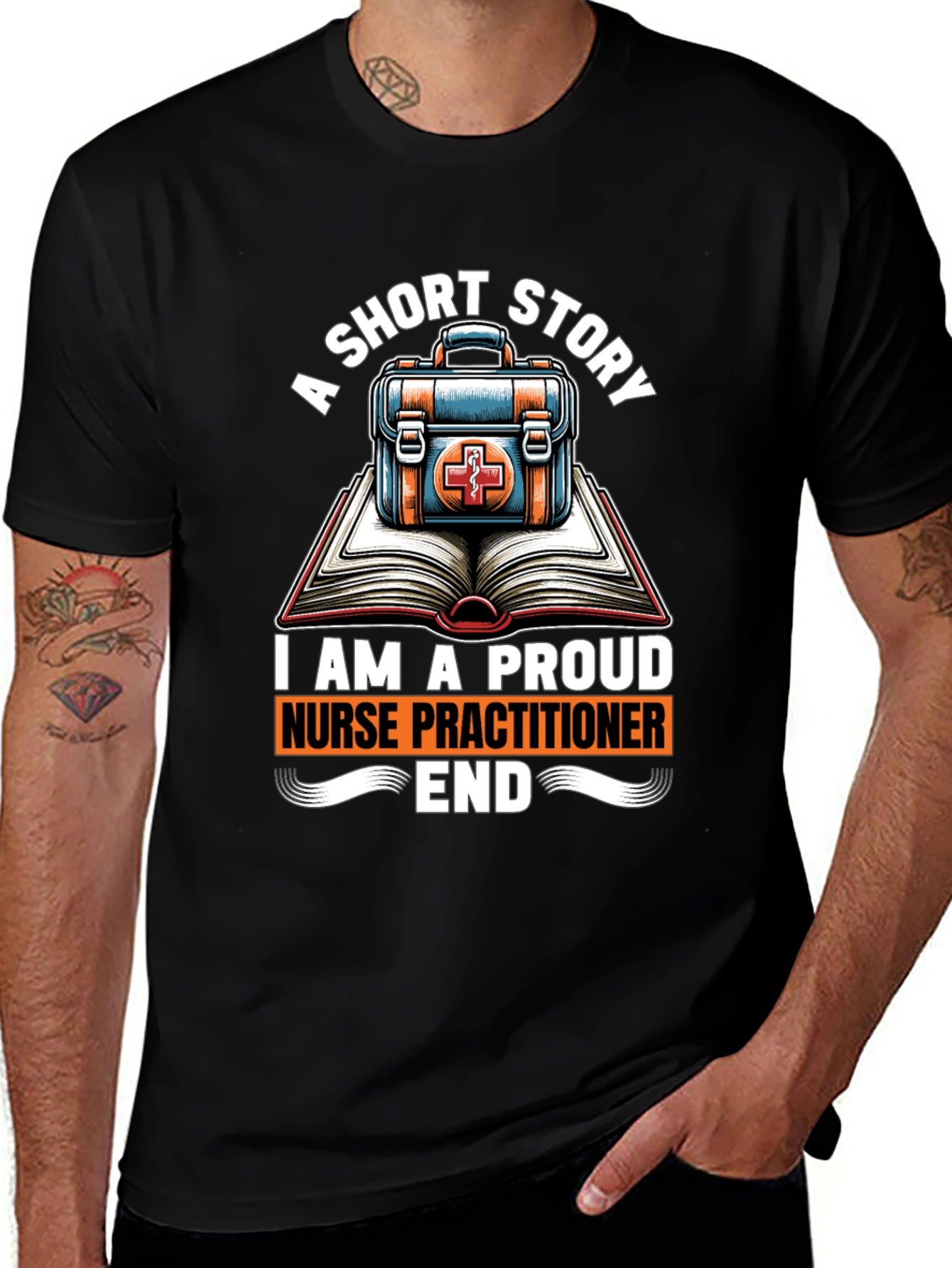 Proud Nurse Practitioner Graphic T-Shirt