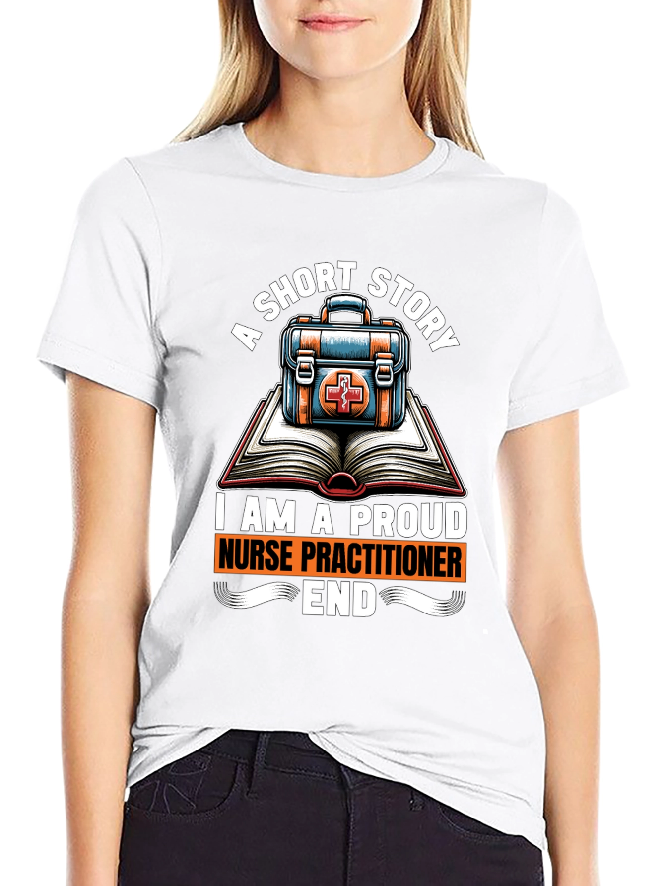 Proud Nurse Practitioner Graphic T-Shirt