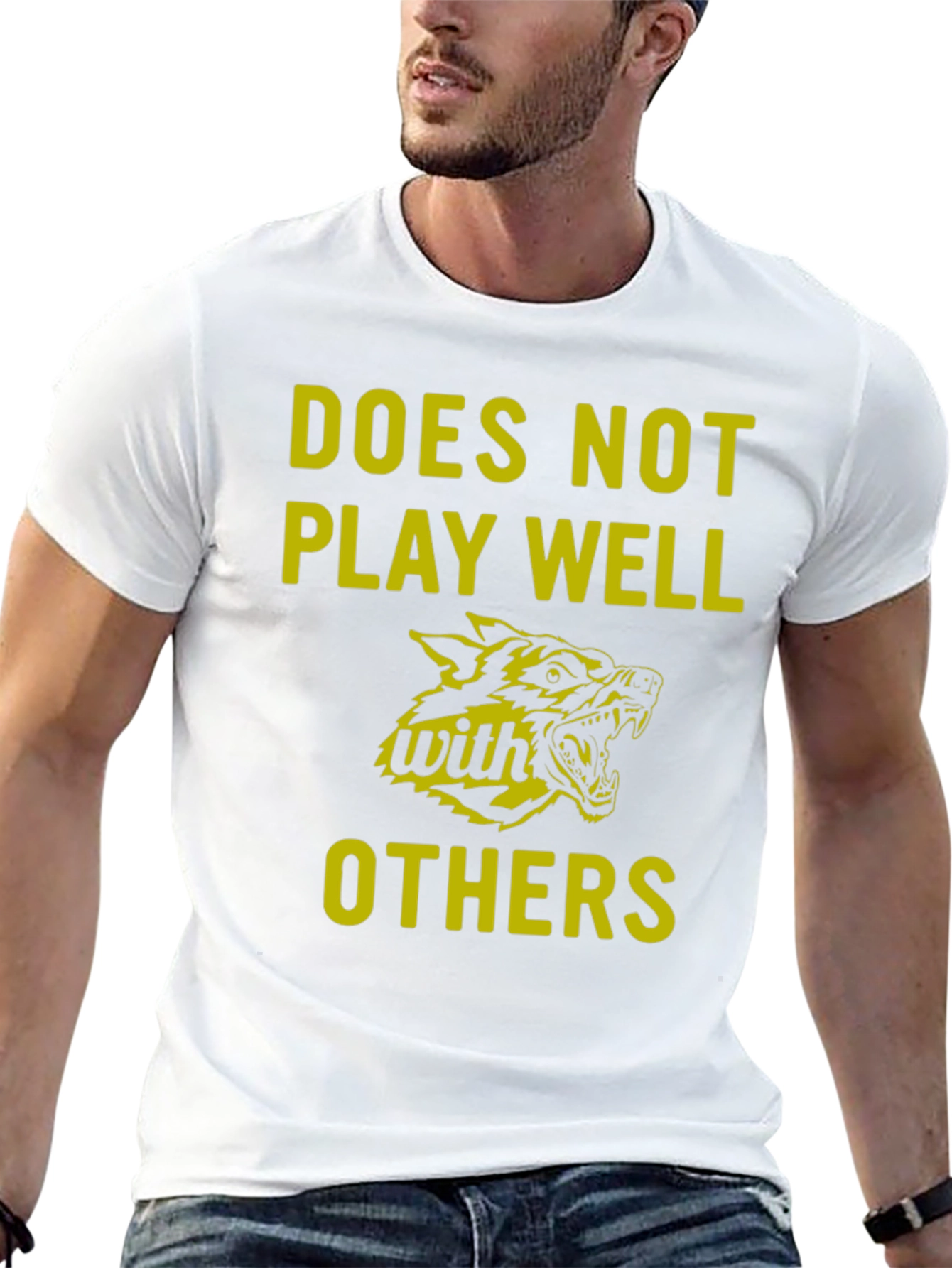 Does Not Play Well With Others Graphic Tee