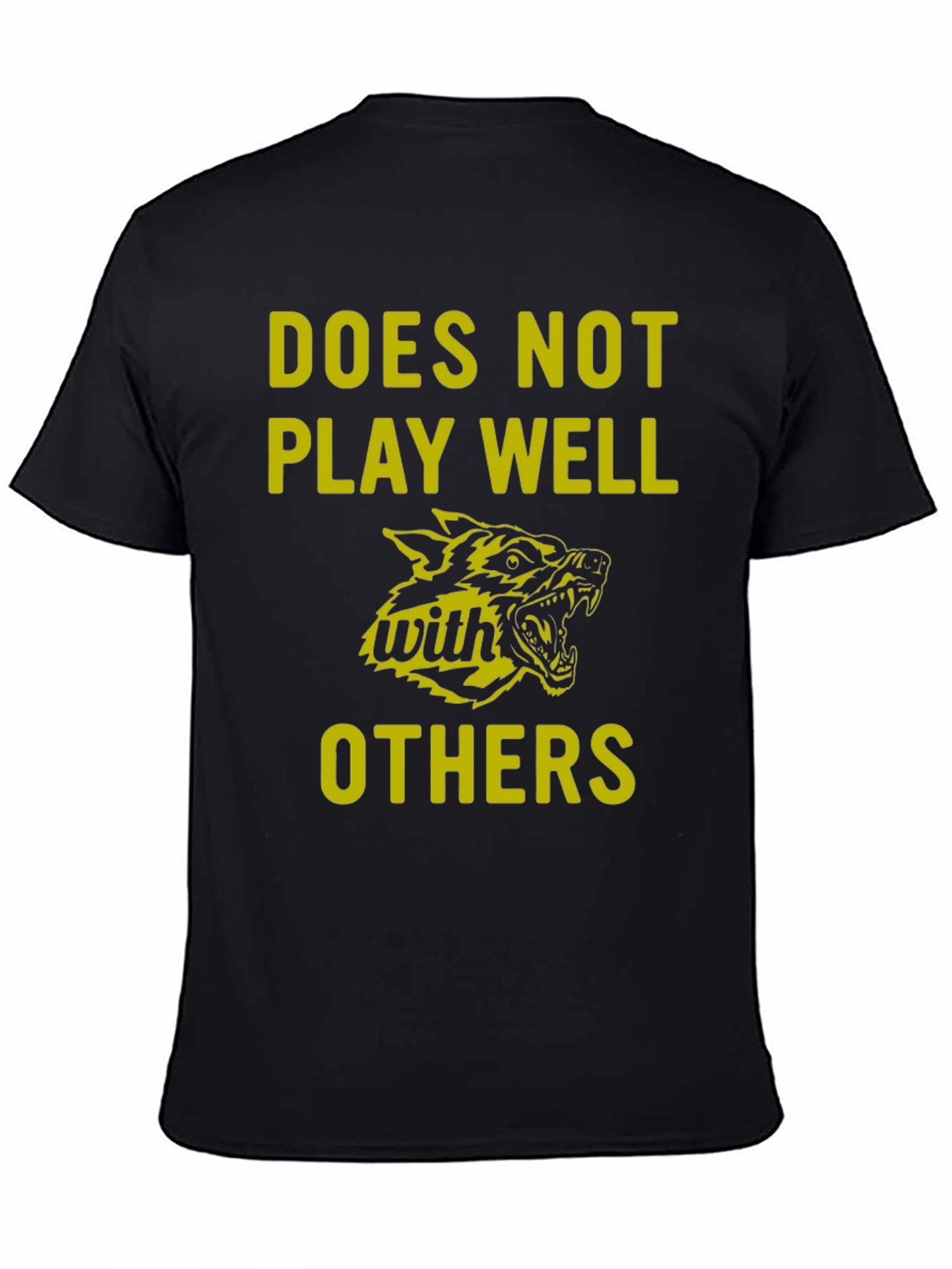 Does Not Play Well With Others Graphic Tee