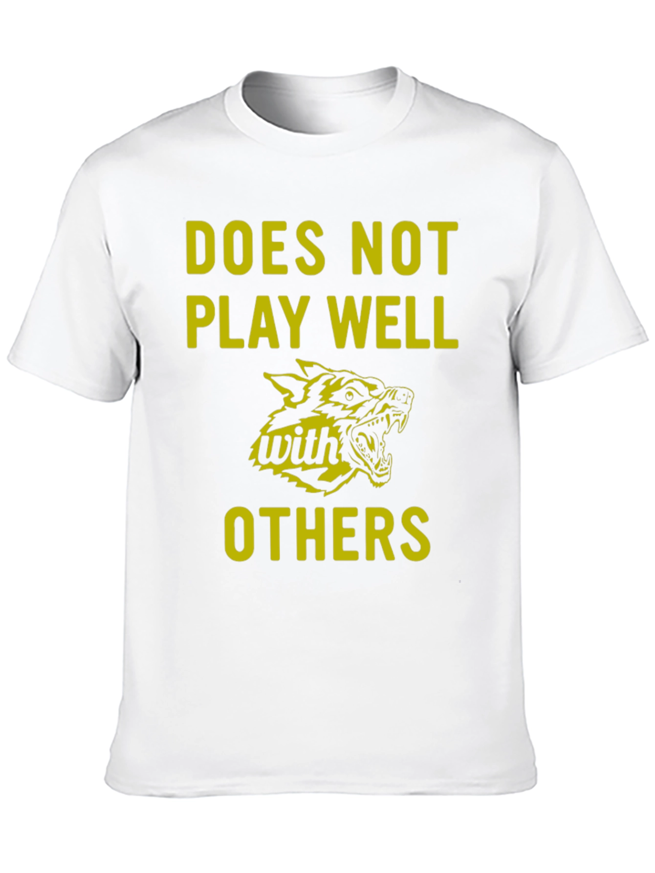 Does Not Play Well With Others Graphic Tee