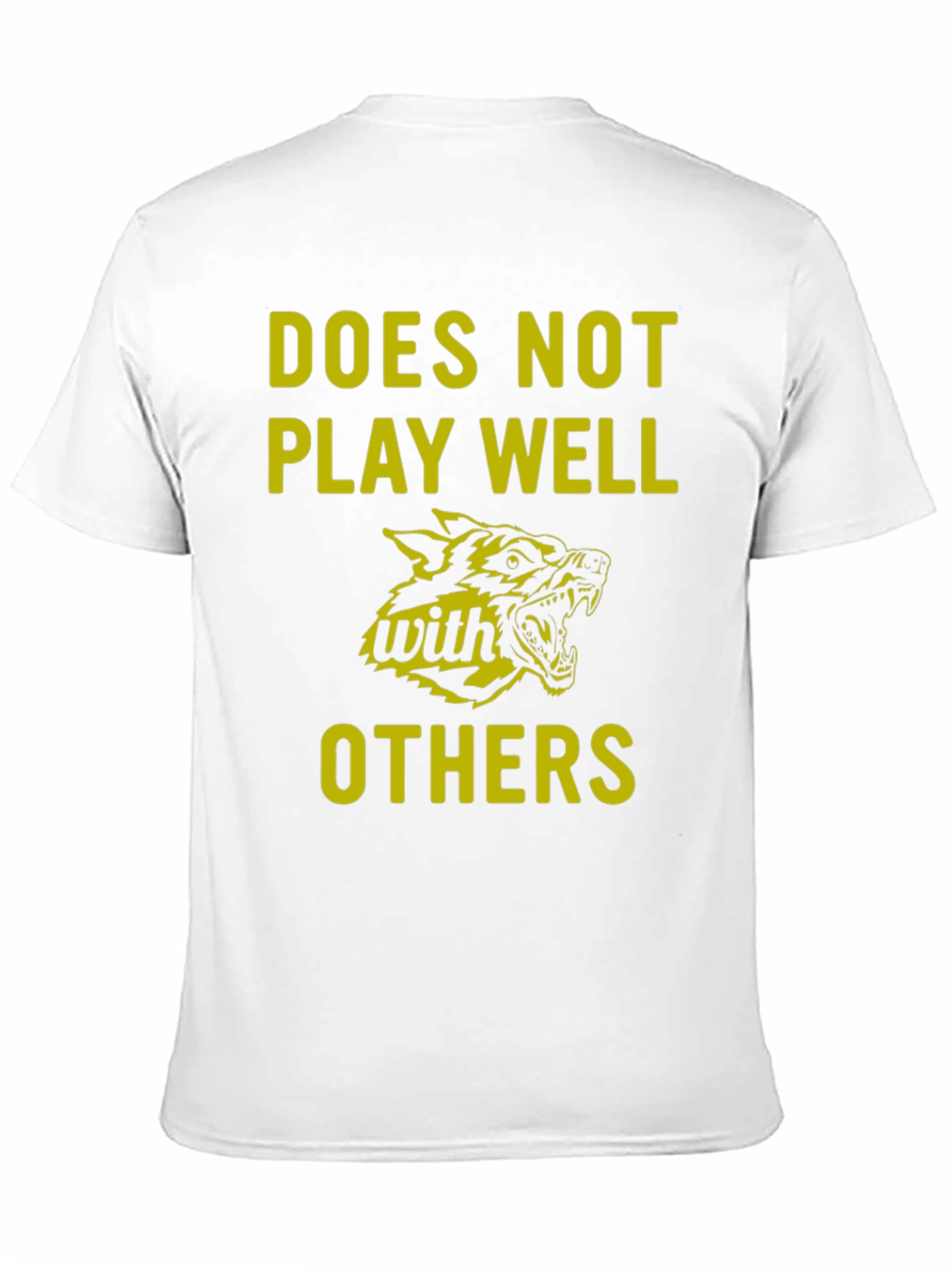 Does Not Play Well With Others Graphic Tee