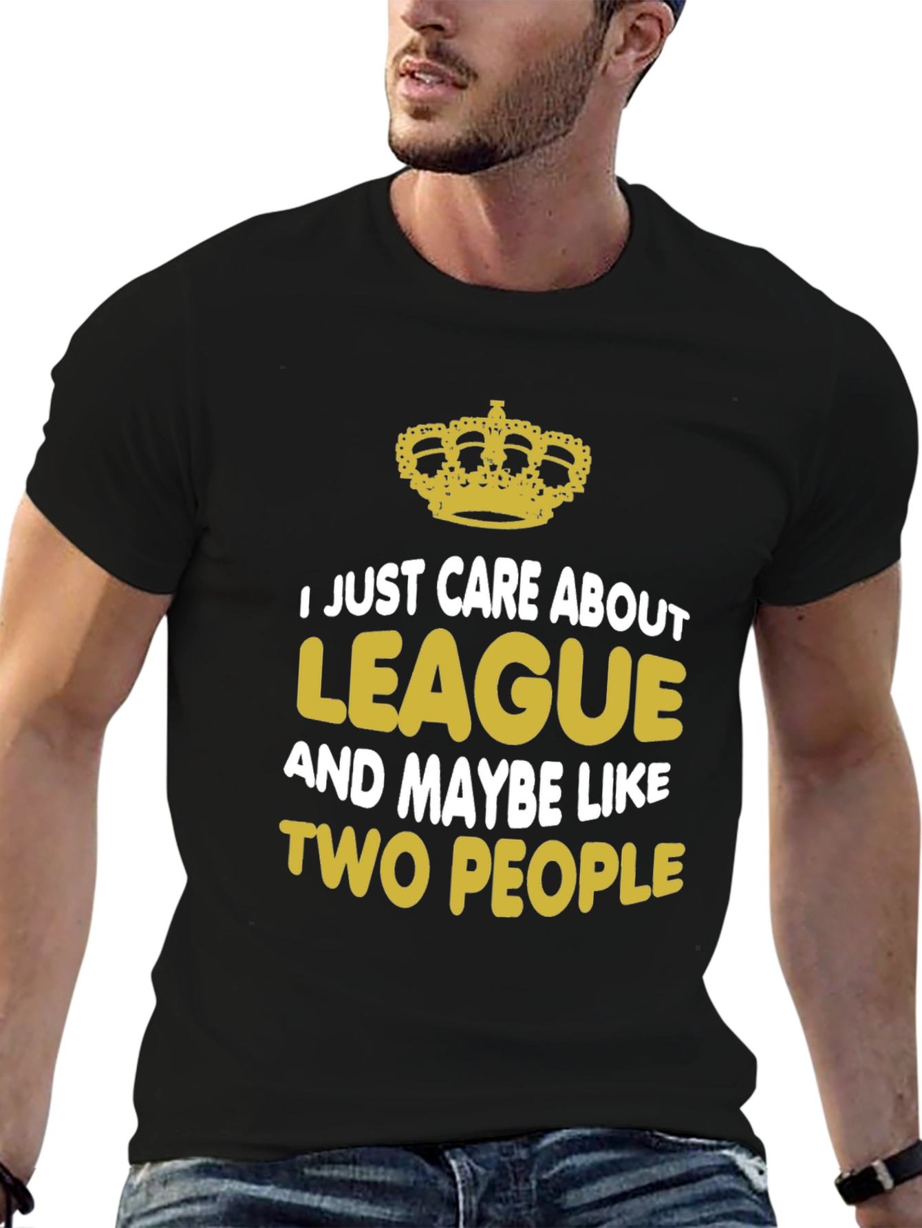 I Just Care About League T-Shirt
