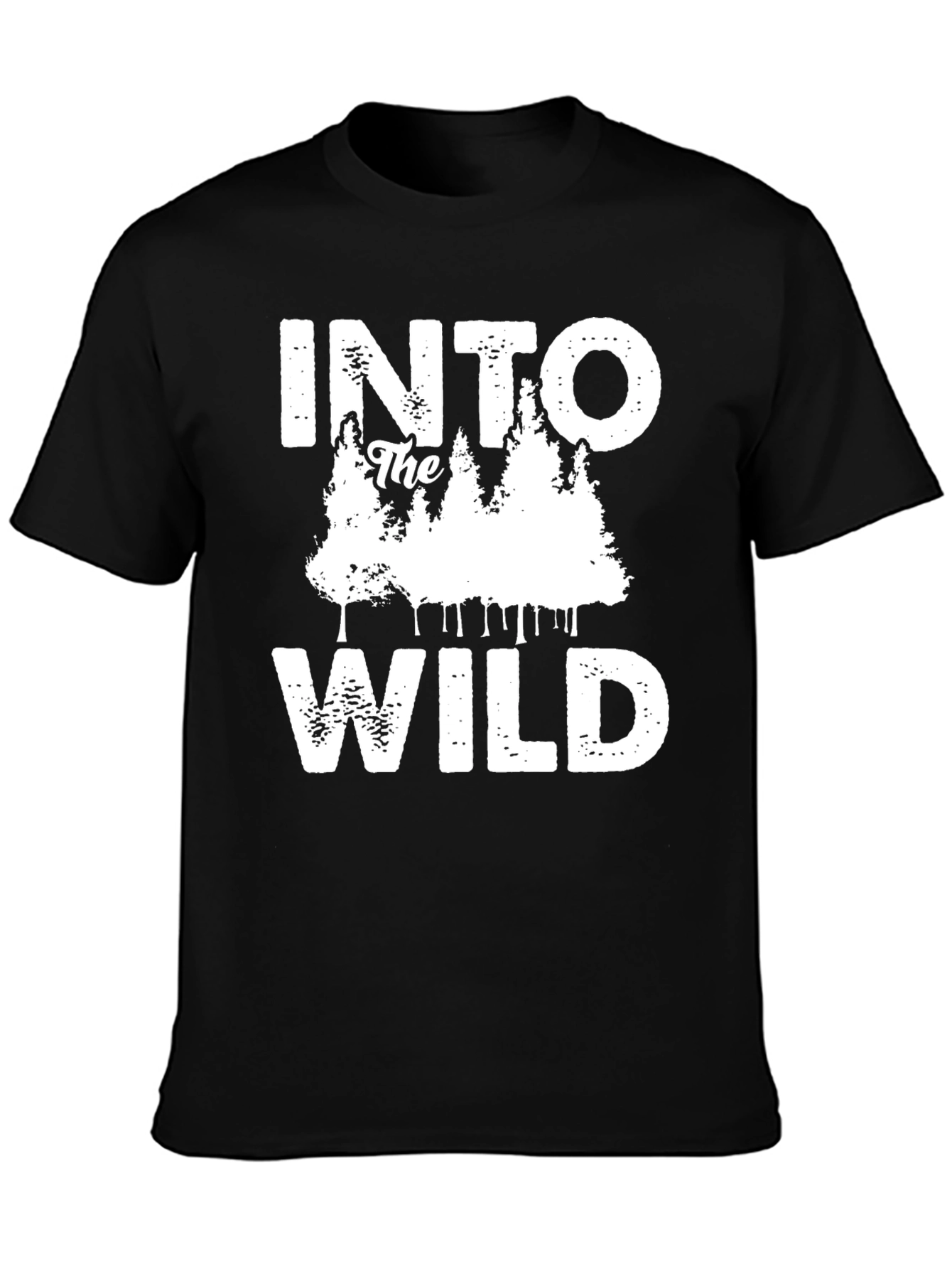 Into The Wild Graphic Print Tee