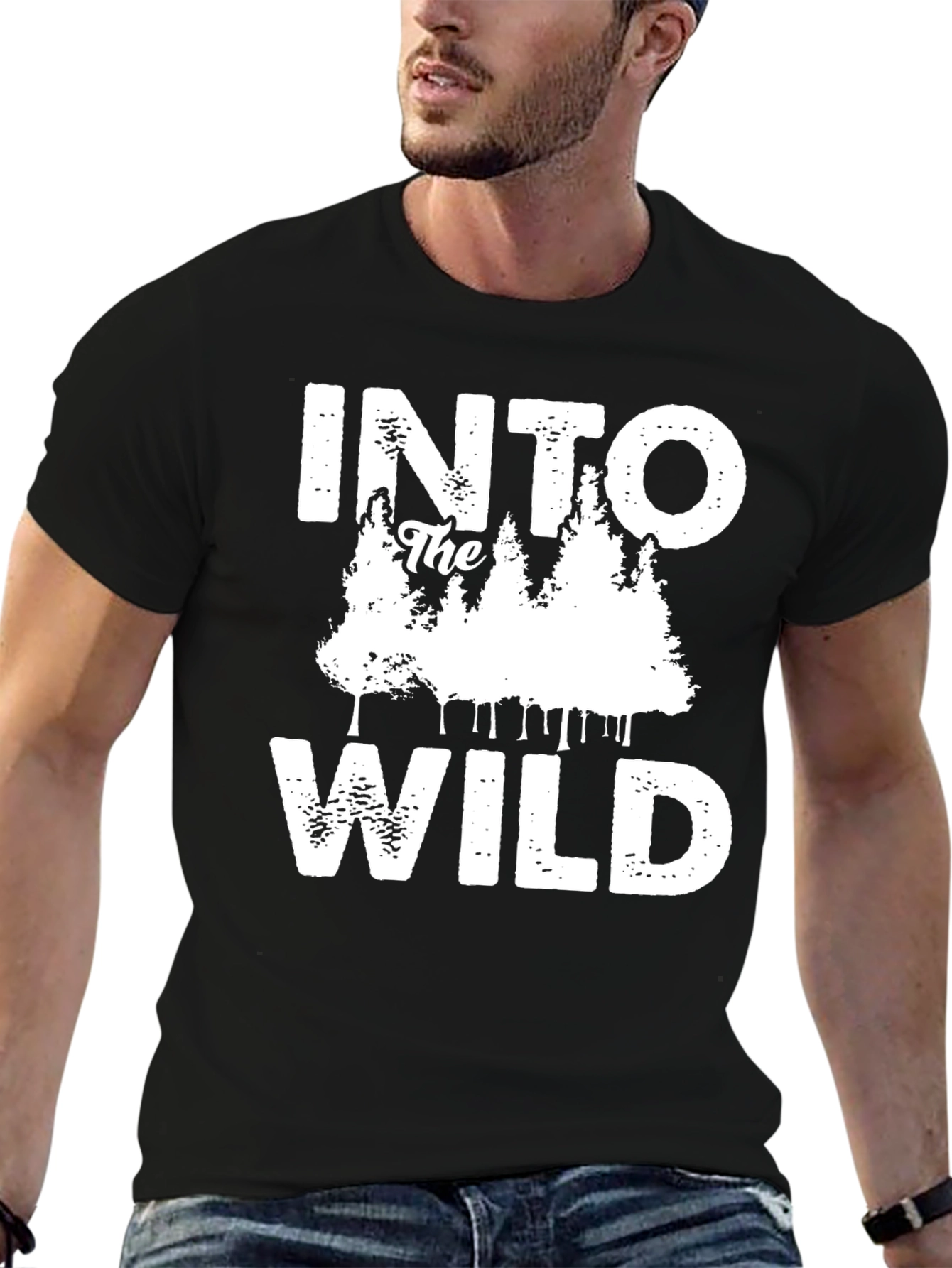 Into The Wild Graphic Print Tee
