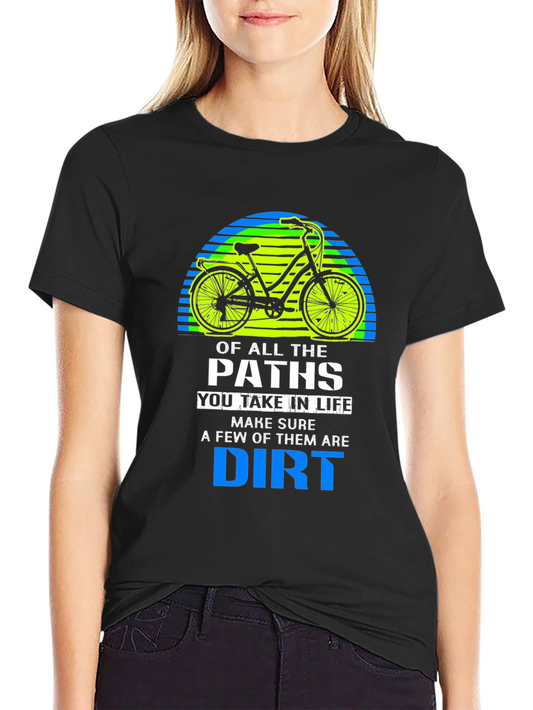 Bike Paths T-Shirt: Ride Off-Road