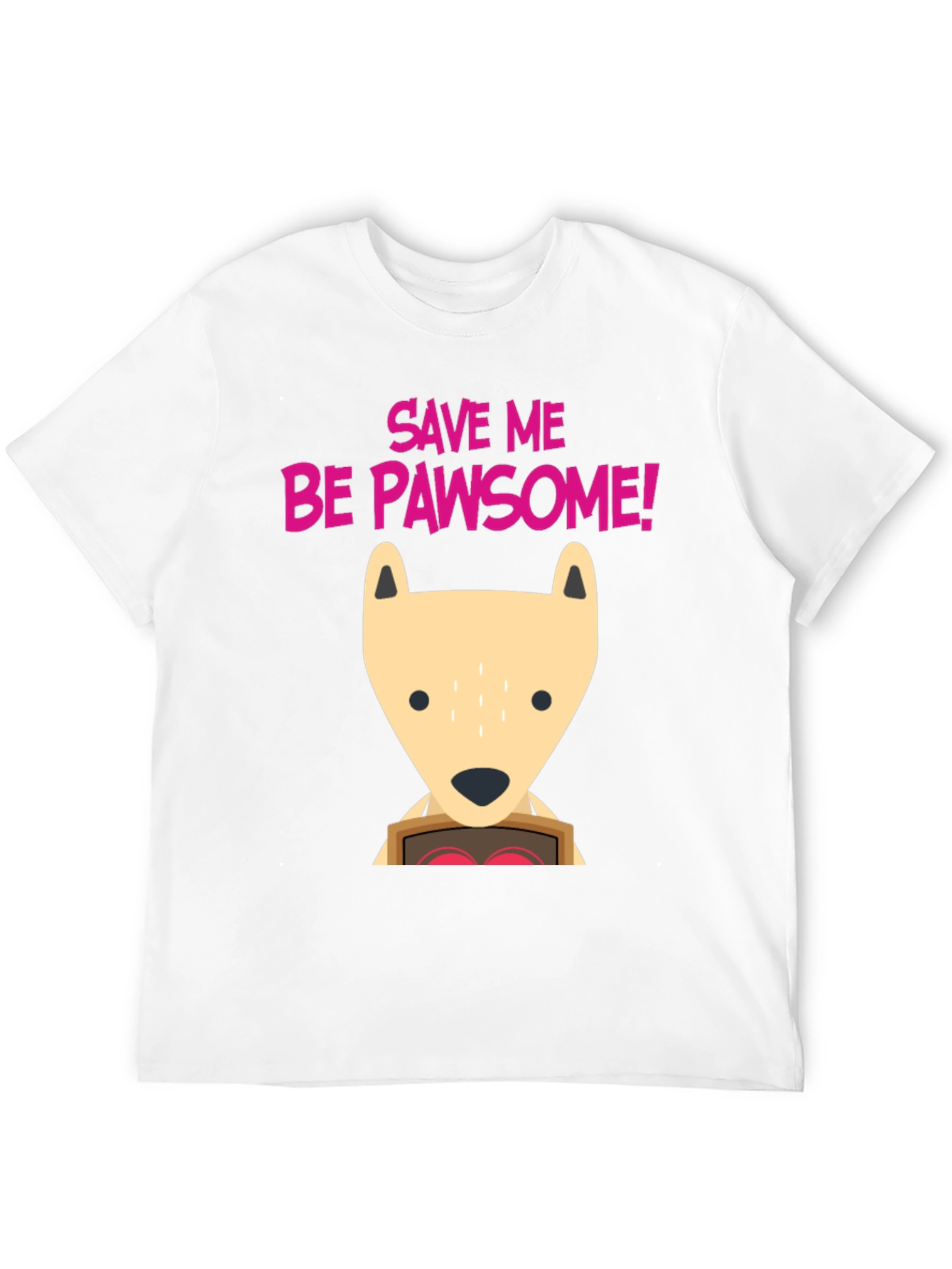 Save Me Be Pawsome! Graphic T-Shirt