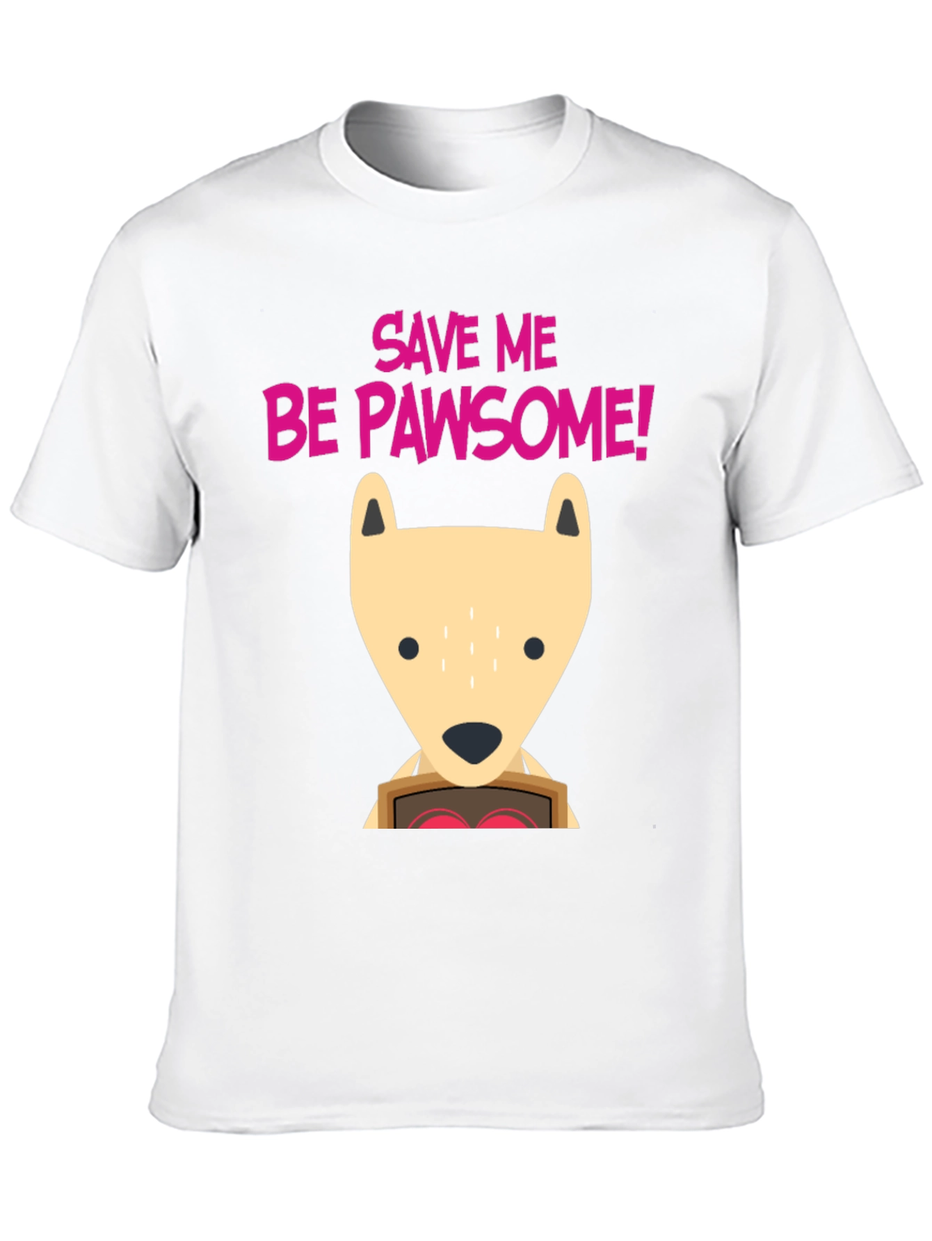 Save Me Be Pawsome! Graphic T-Shirt
