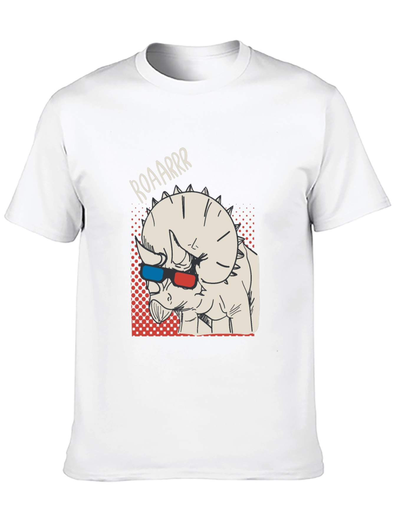 3D Dinosaur T-Shirt - Funny Dino Roar Tee