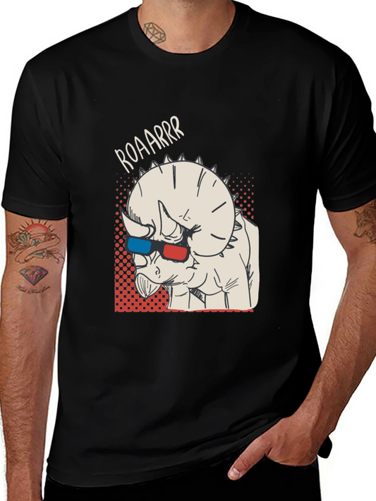 3D Dinosaur T-Shirt - Funny Dino Roar Tee
