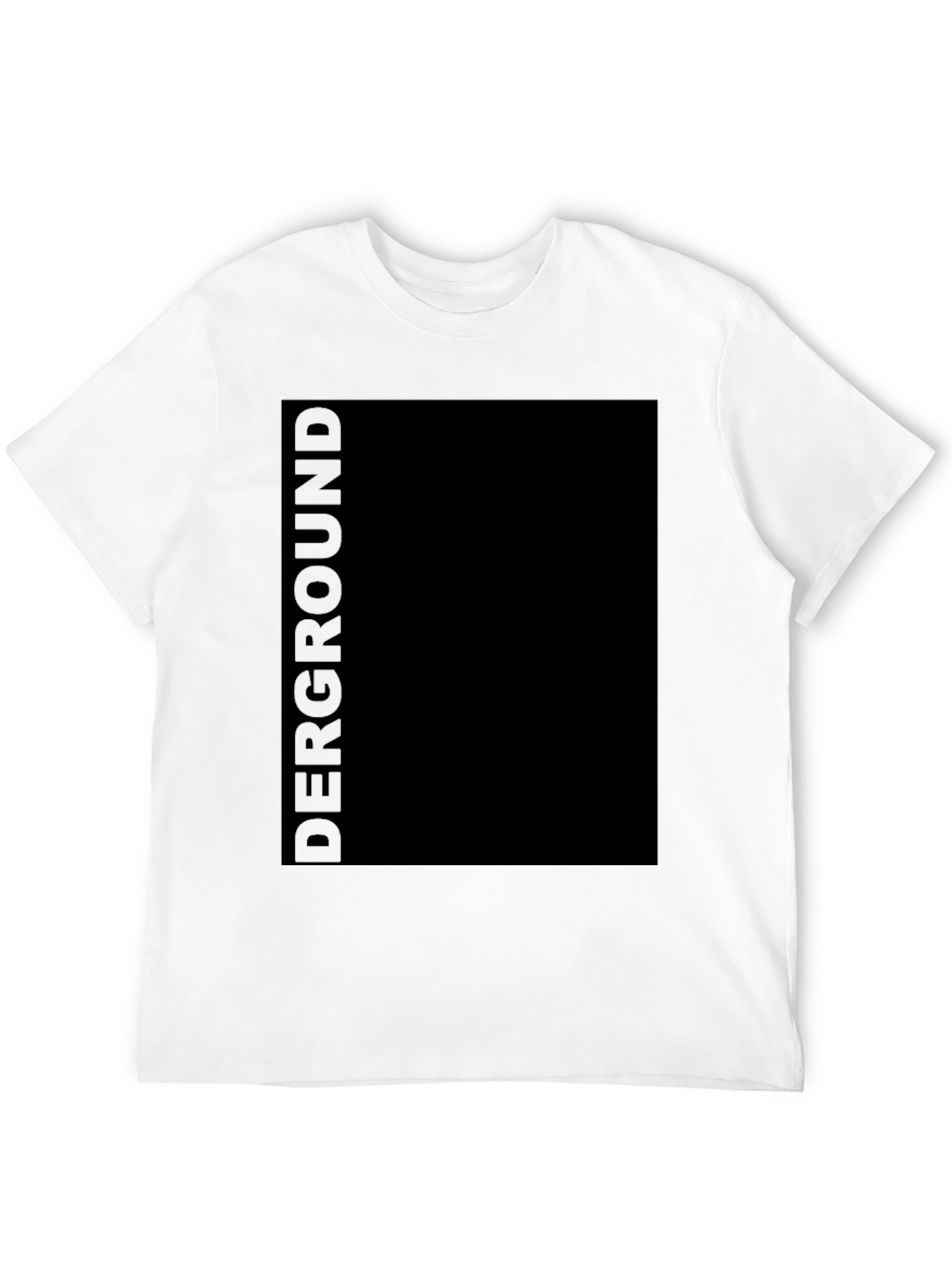 Underground Black Graphic Tee