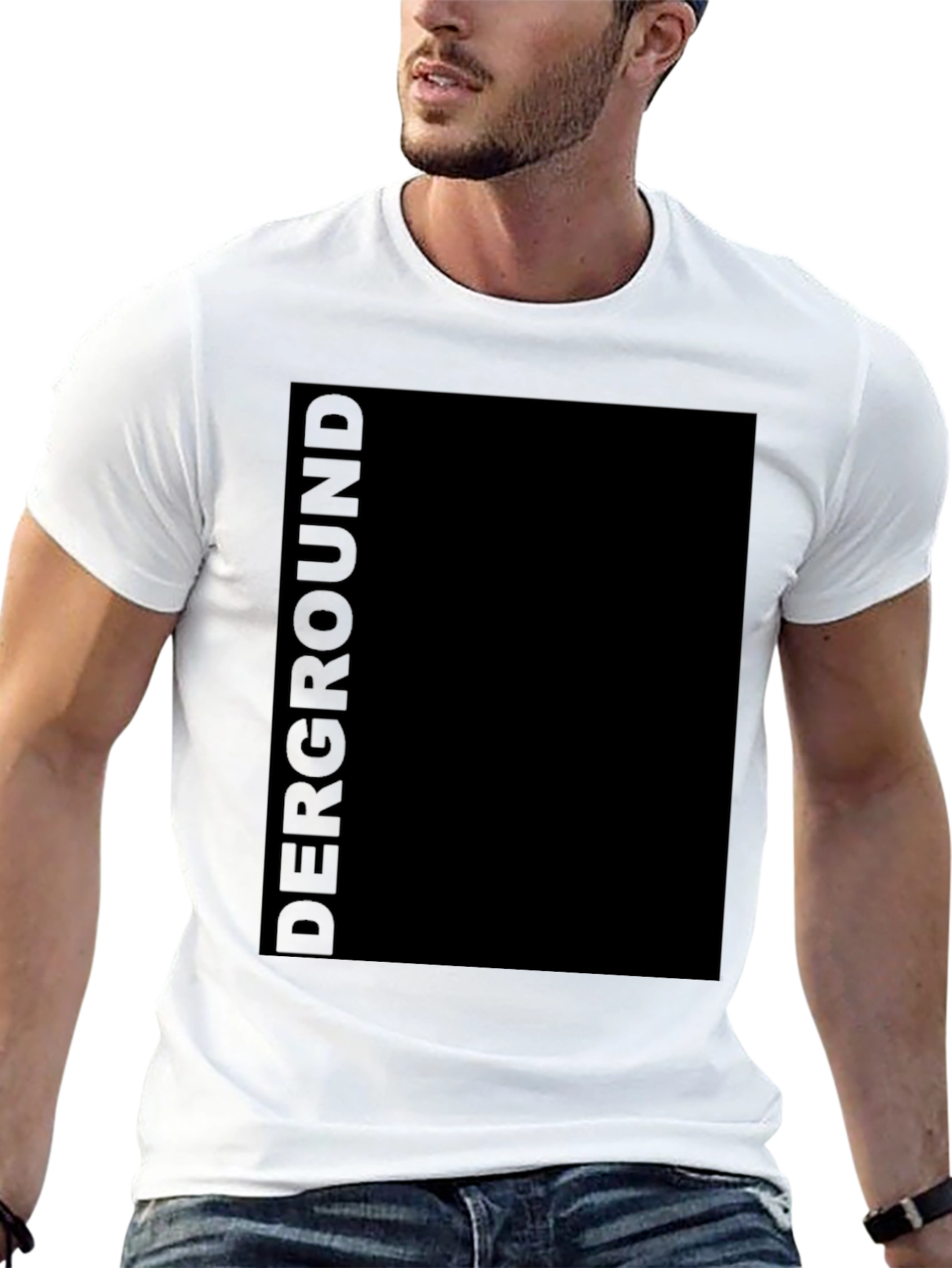 Underground Black Graphic Tee