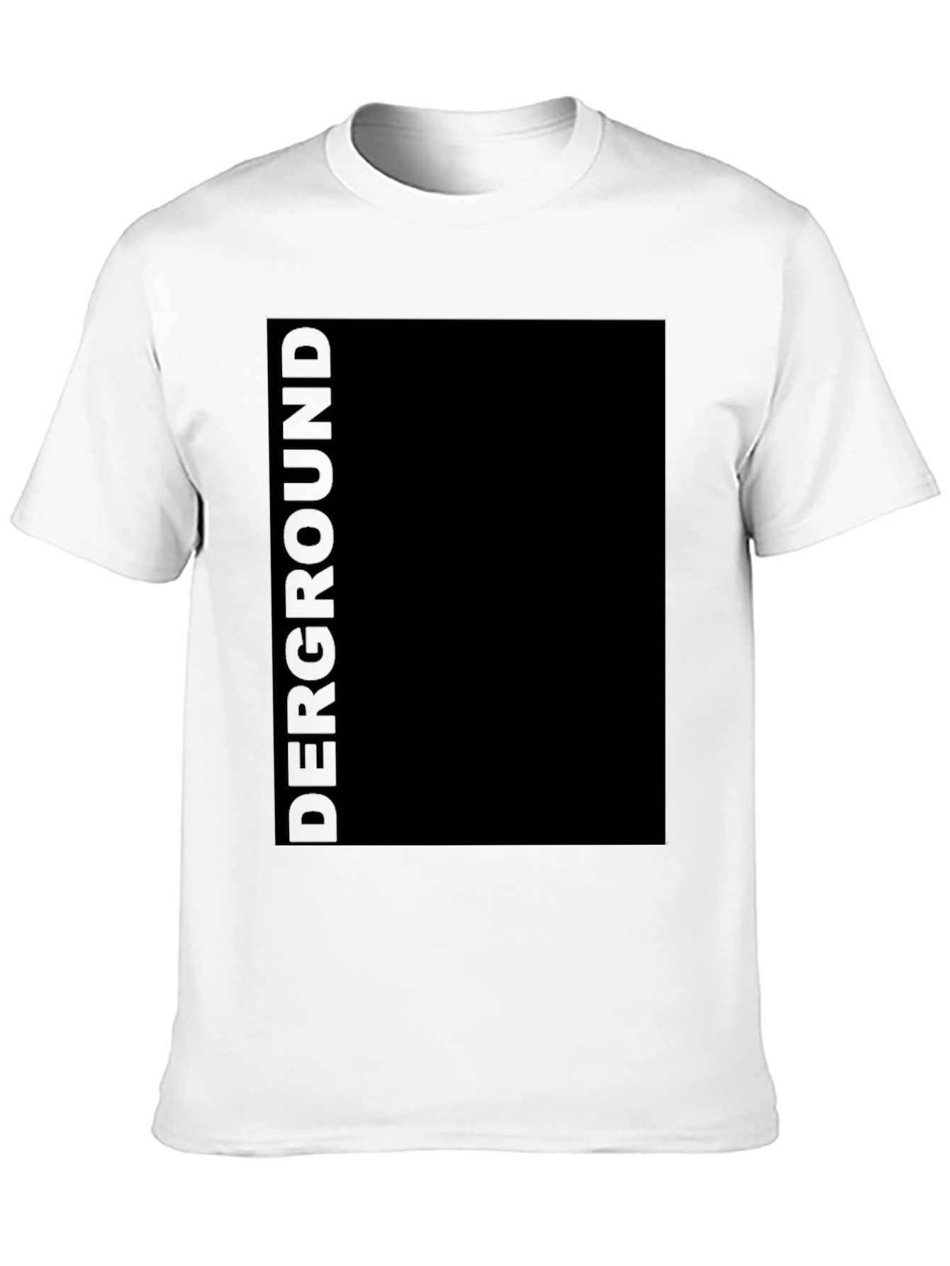 Underground Black Graphic Tee