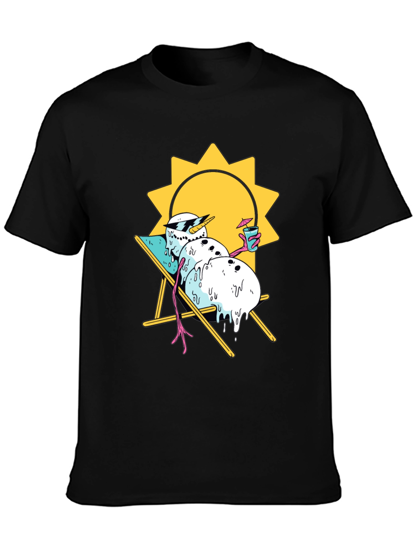 Melting Snowman Summer T-Shirt