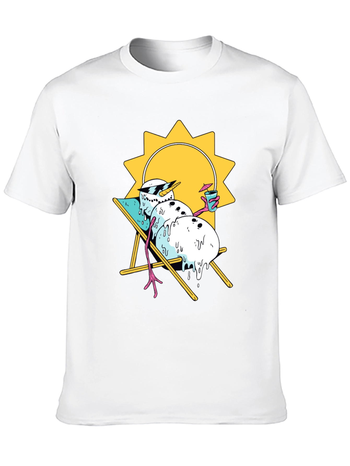 Melting Snowman Summer T-Shirt