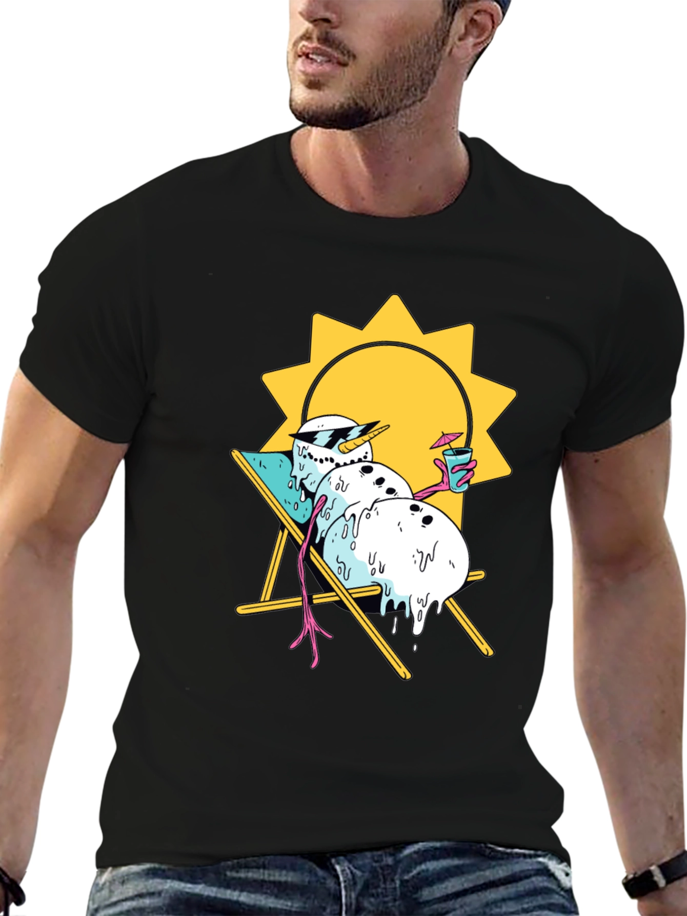 Melting Snowman Summer T-Shirt