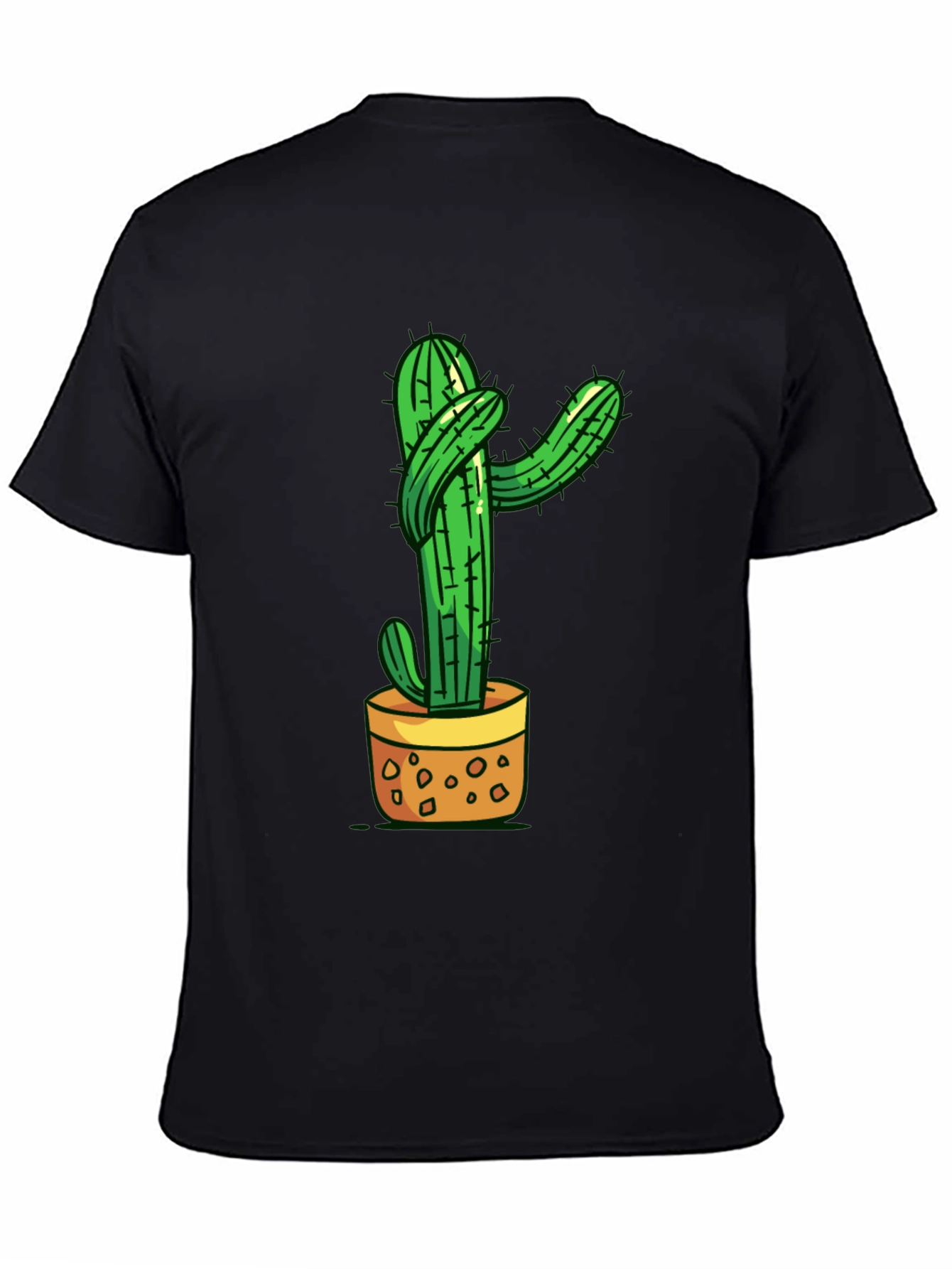 Cactus Hugs Graphic T-Shirt - Soft Cotton Tee