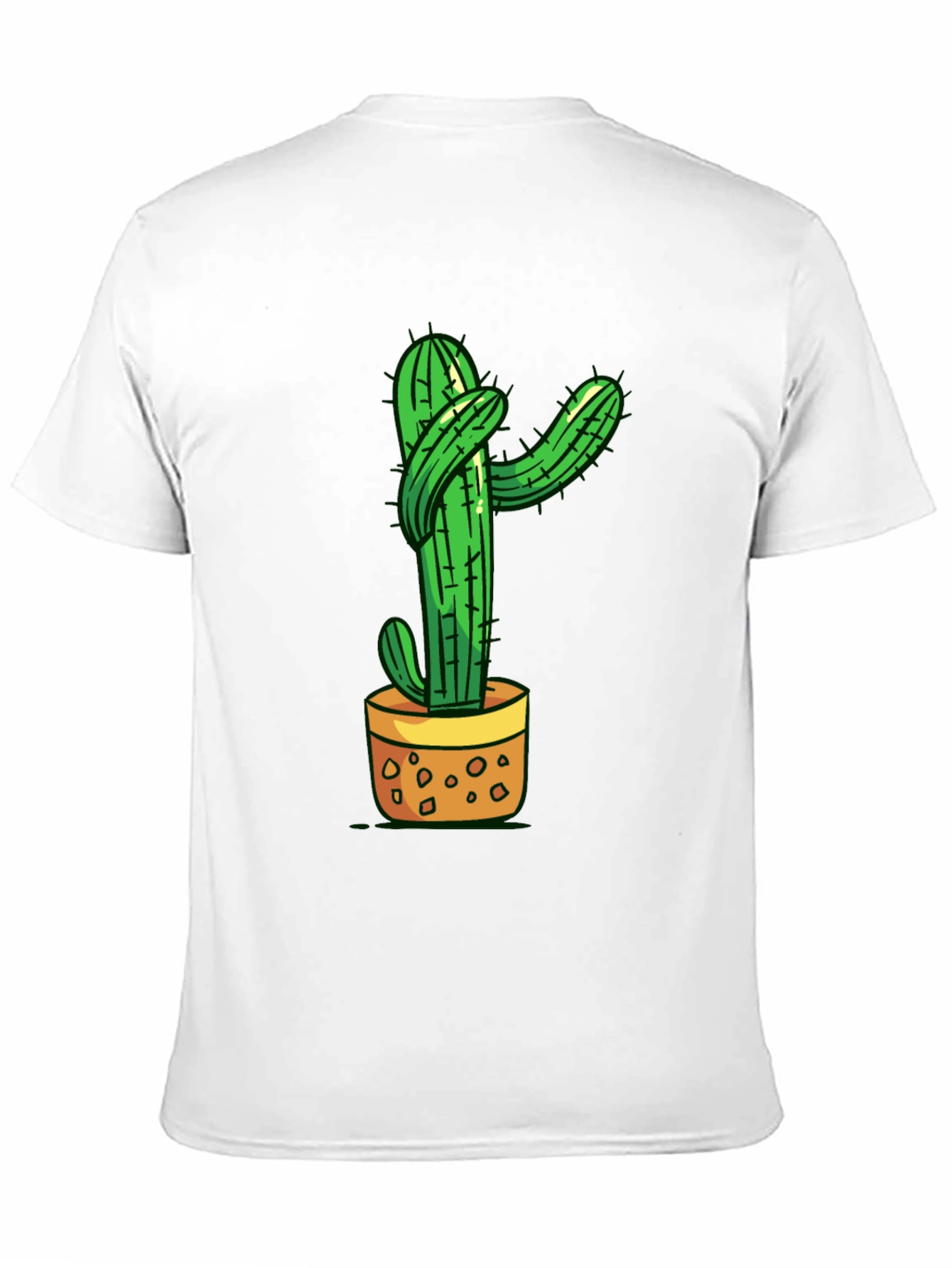 Cactus Hugs Graphic T-Shirt - Soft Cotton Tee