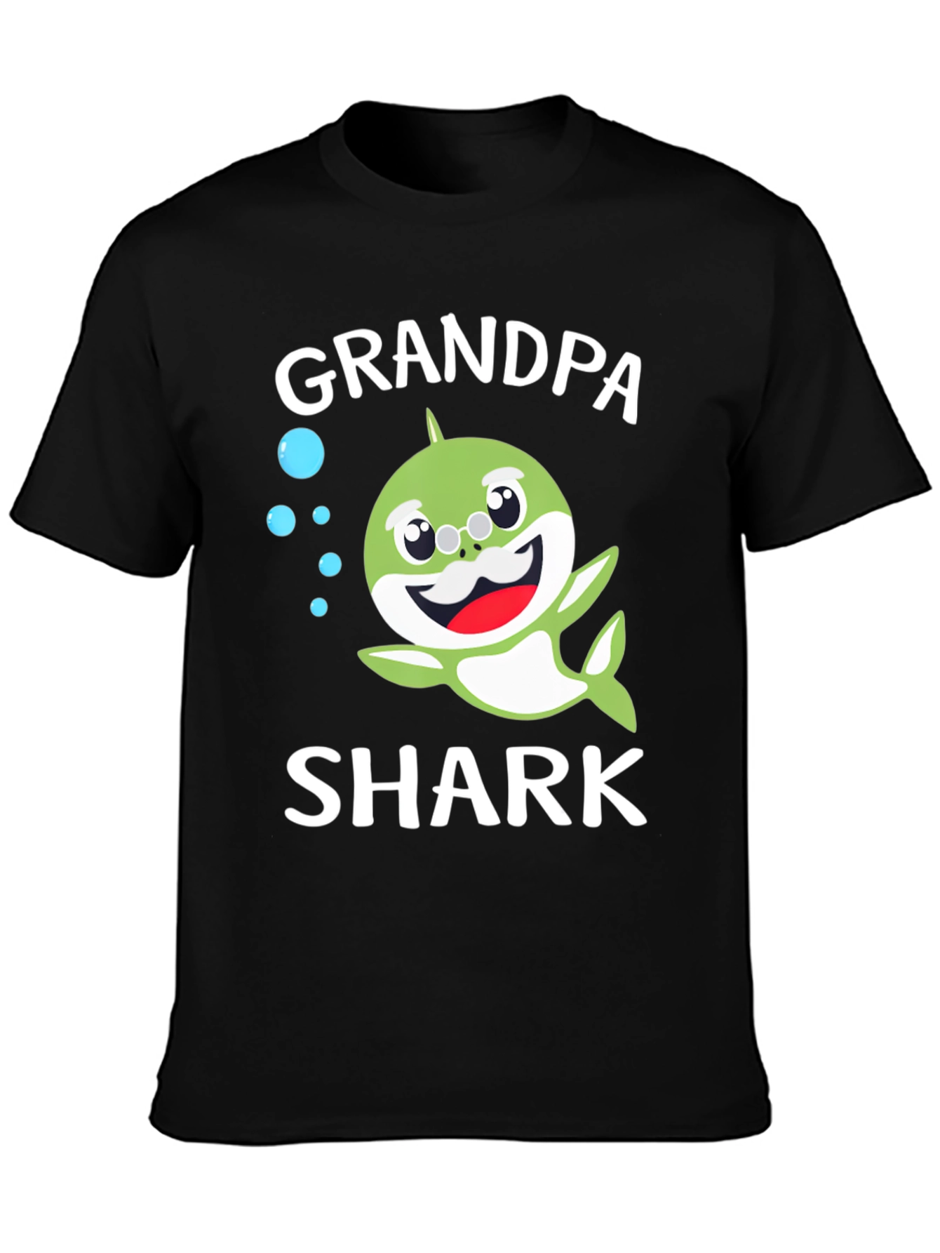 Grandpa Shark Graphic T-Shirt