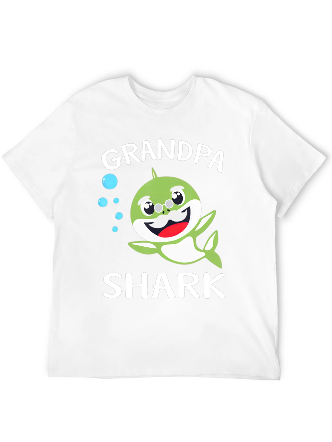 Grandpa Shark Graphic T-Shirt