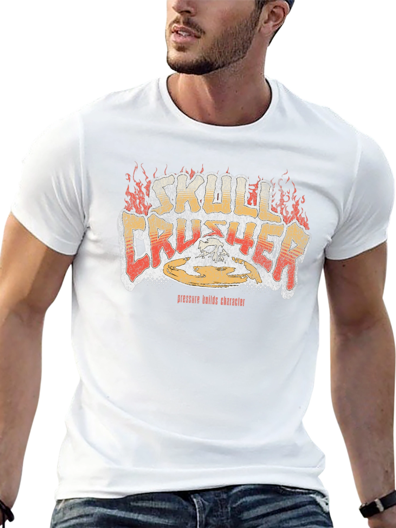 Skull Crusher Graphic Tee - Black T-Shirt