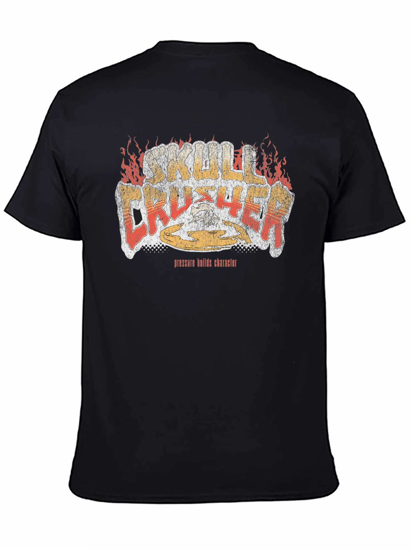 Skull Crusher Graphic Tee - Black T-Shirt