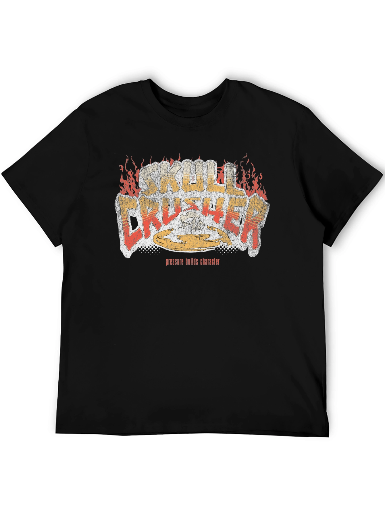 Skull Crusher Graphic Tee - Black T-Shirt