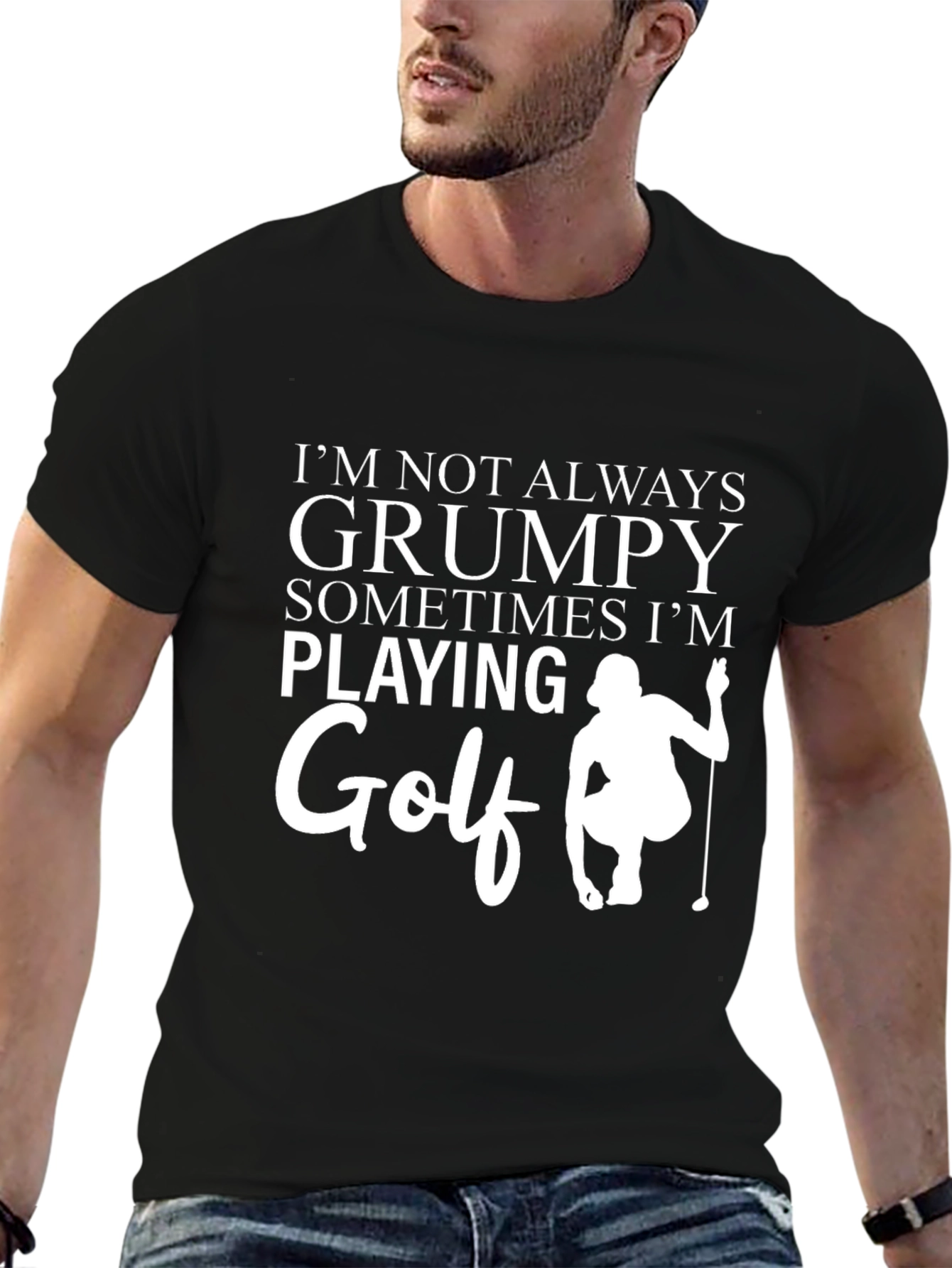 Grumpy Golfer T-Shirt - Funny Golfing Apparel