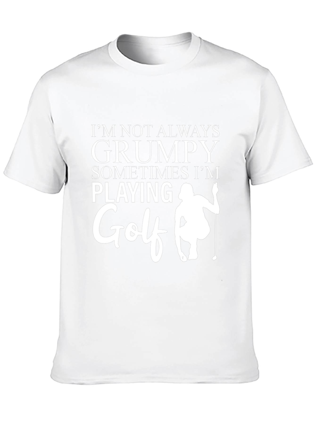 Grumpy Golfer T-Shirt - Funny Golfing Apparel