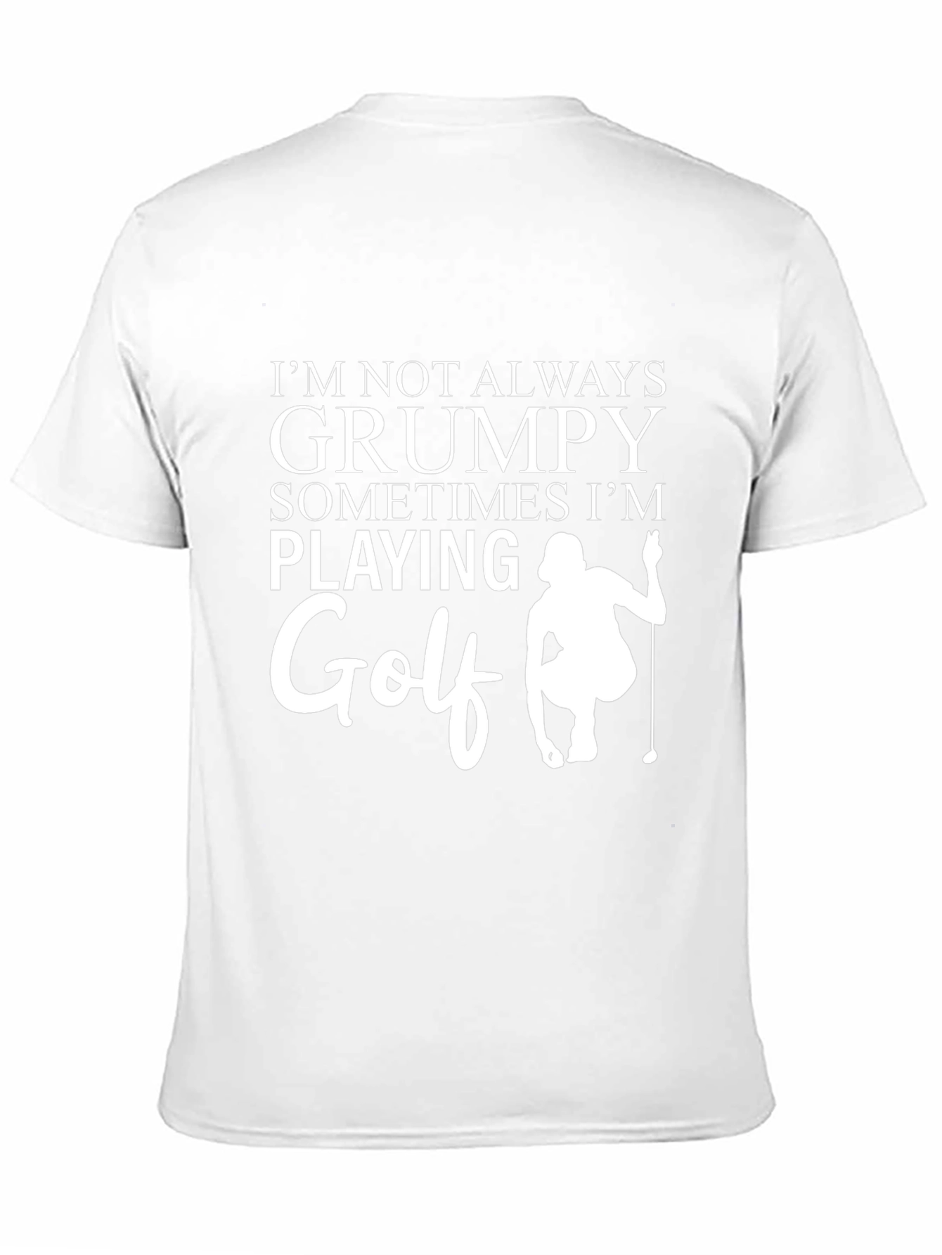 Grumpy Golfer T-Shirt - Funny Golfing Apparel
