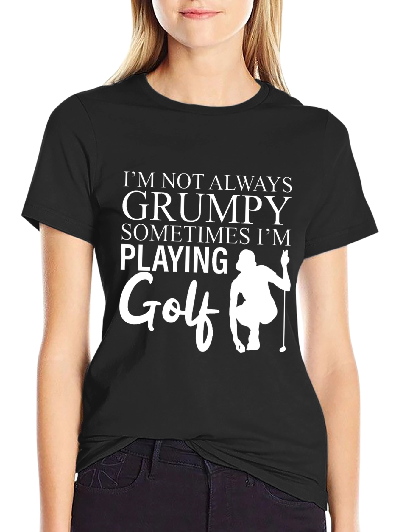 Grumpy Golfer T-Shirt - Funny Golfing Apparel