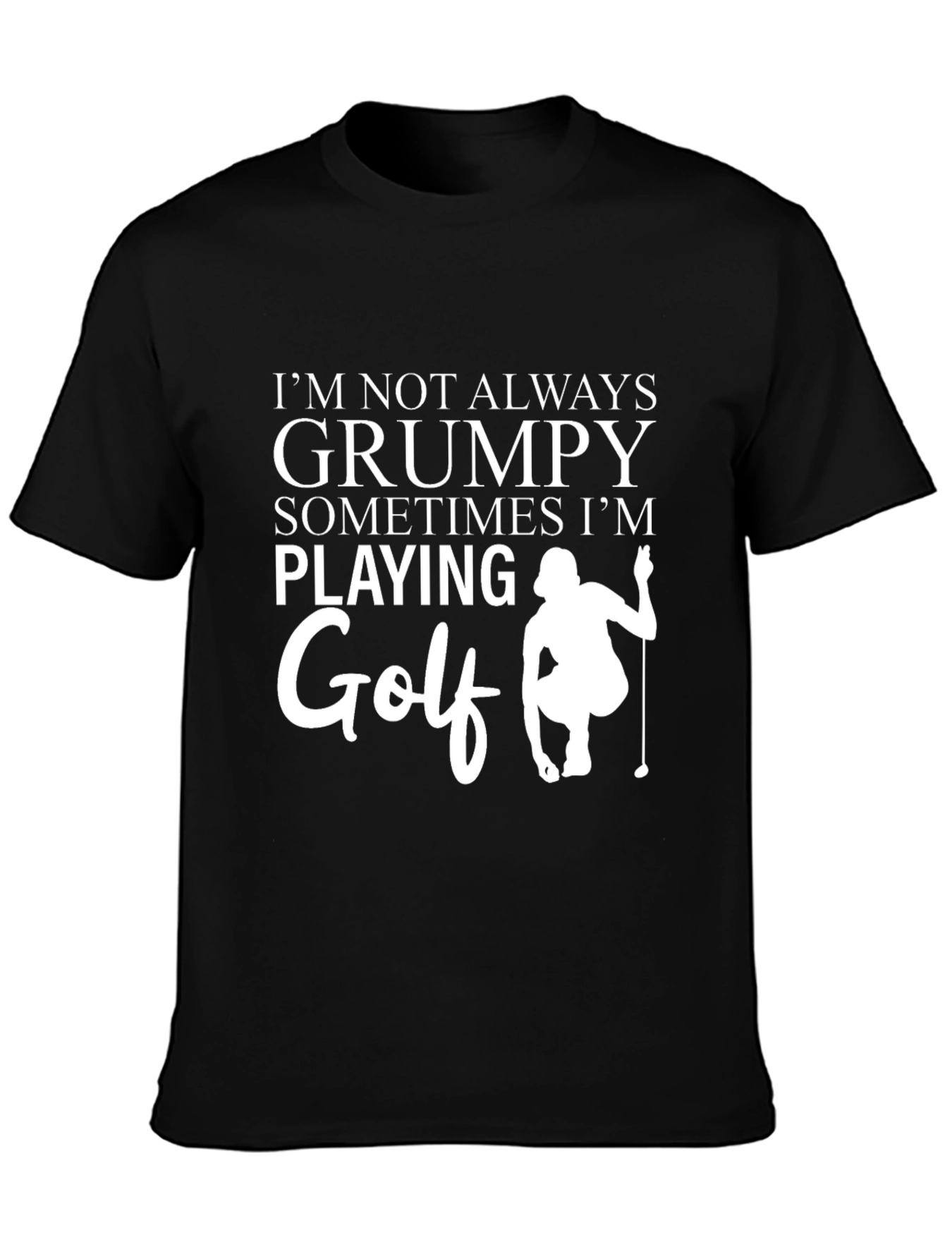 Grumpy Golfer T-Shirt - Funny Golfing Apparel
