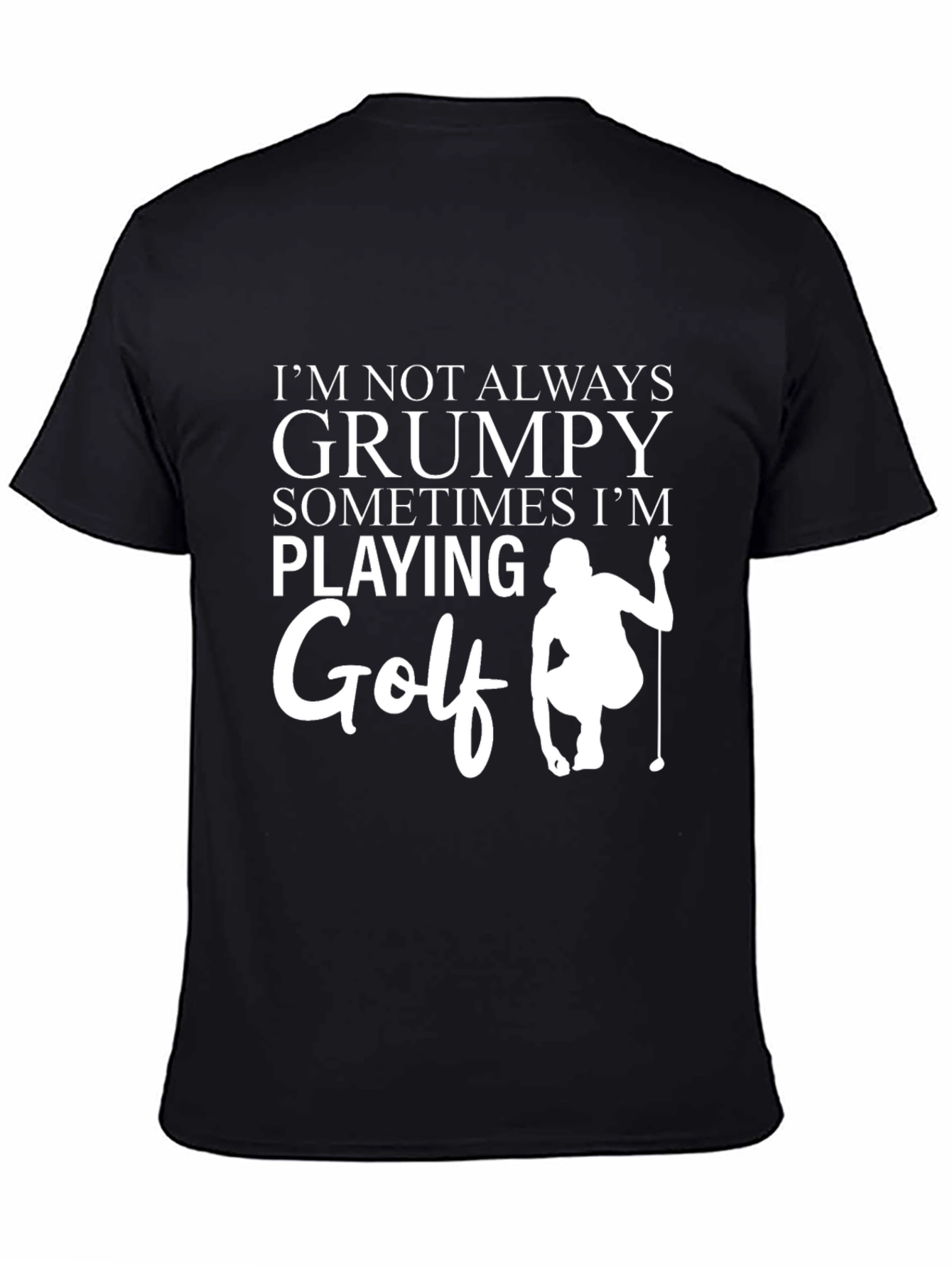 Grumpy Golfer T-Shirt - Funny Golfing Apparel