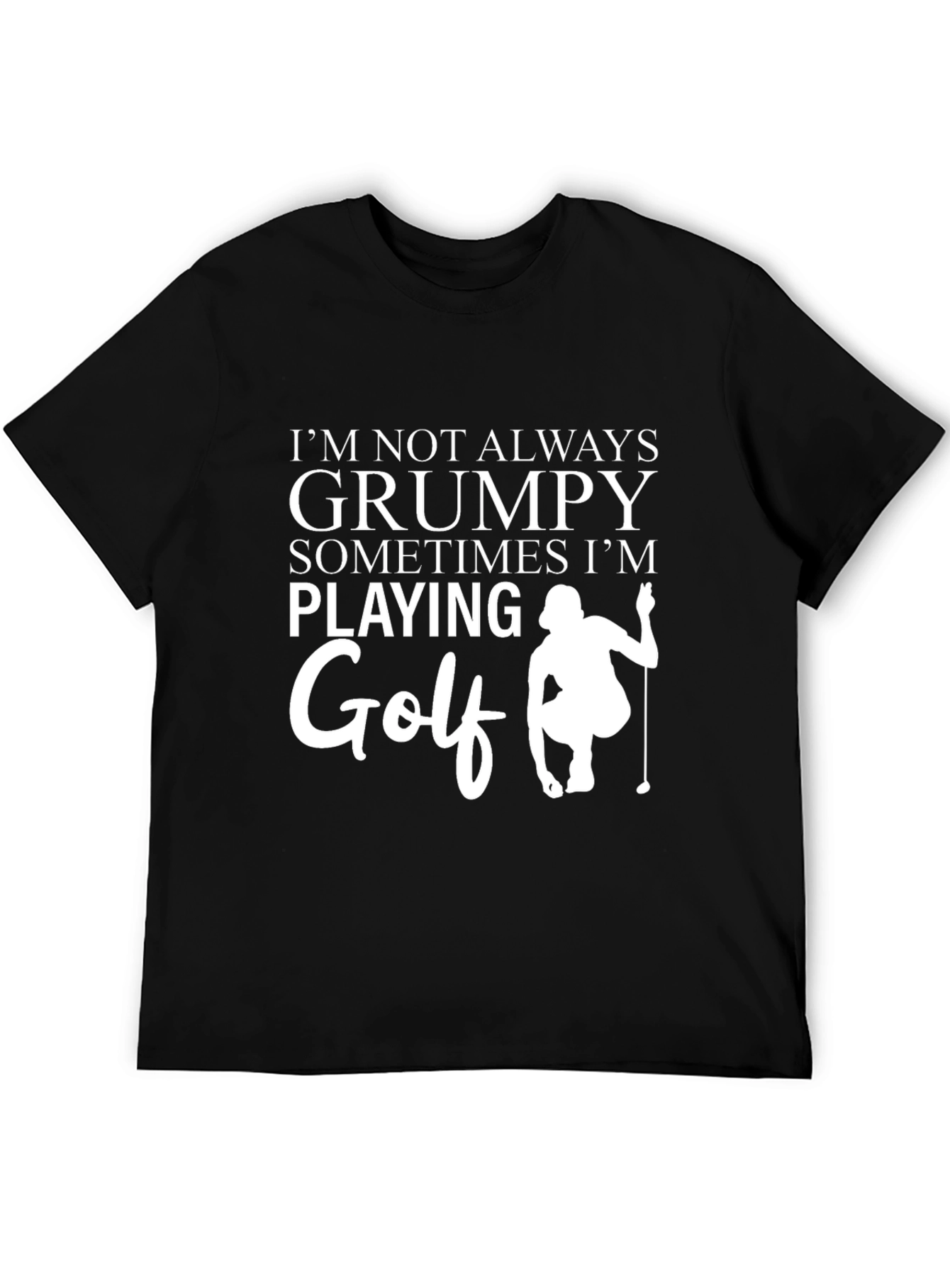 Grumpy Golfer T-Shirt - Funny Golfing Apparel