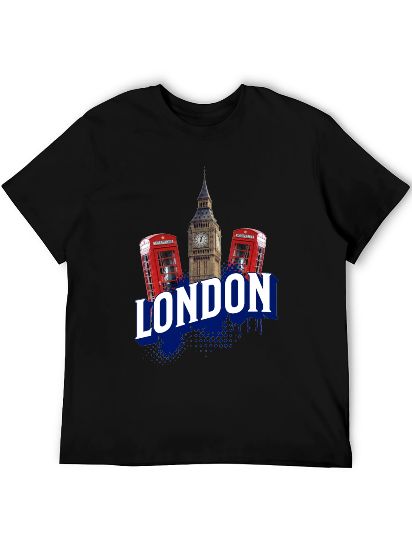 London Graphic Print Crew Neck T-Shirt