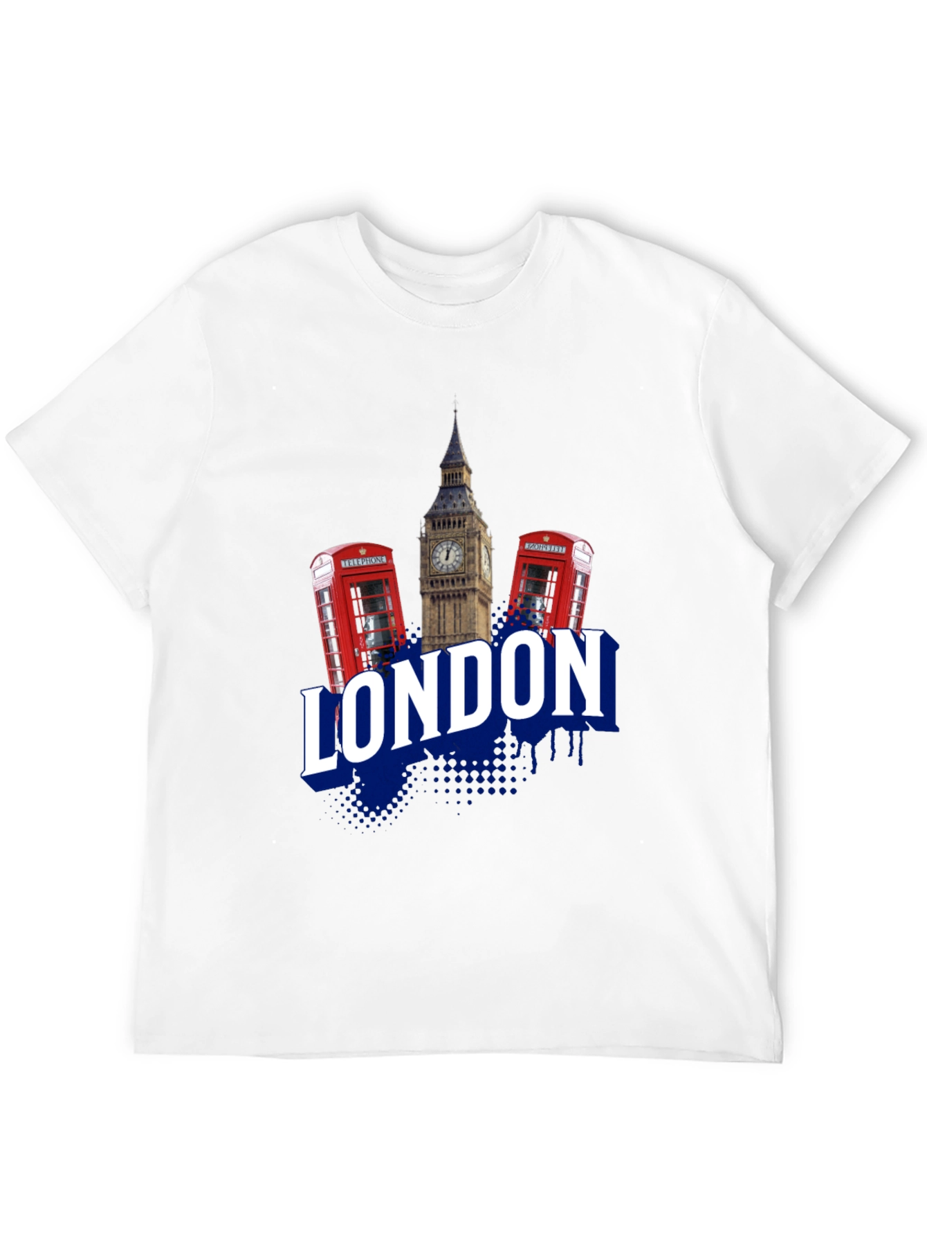London Graphic Print Crew Neck T-Shirt