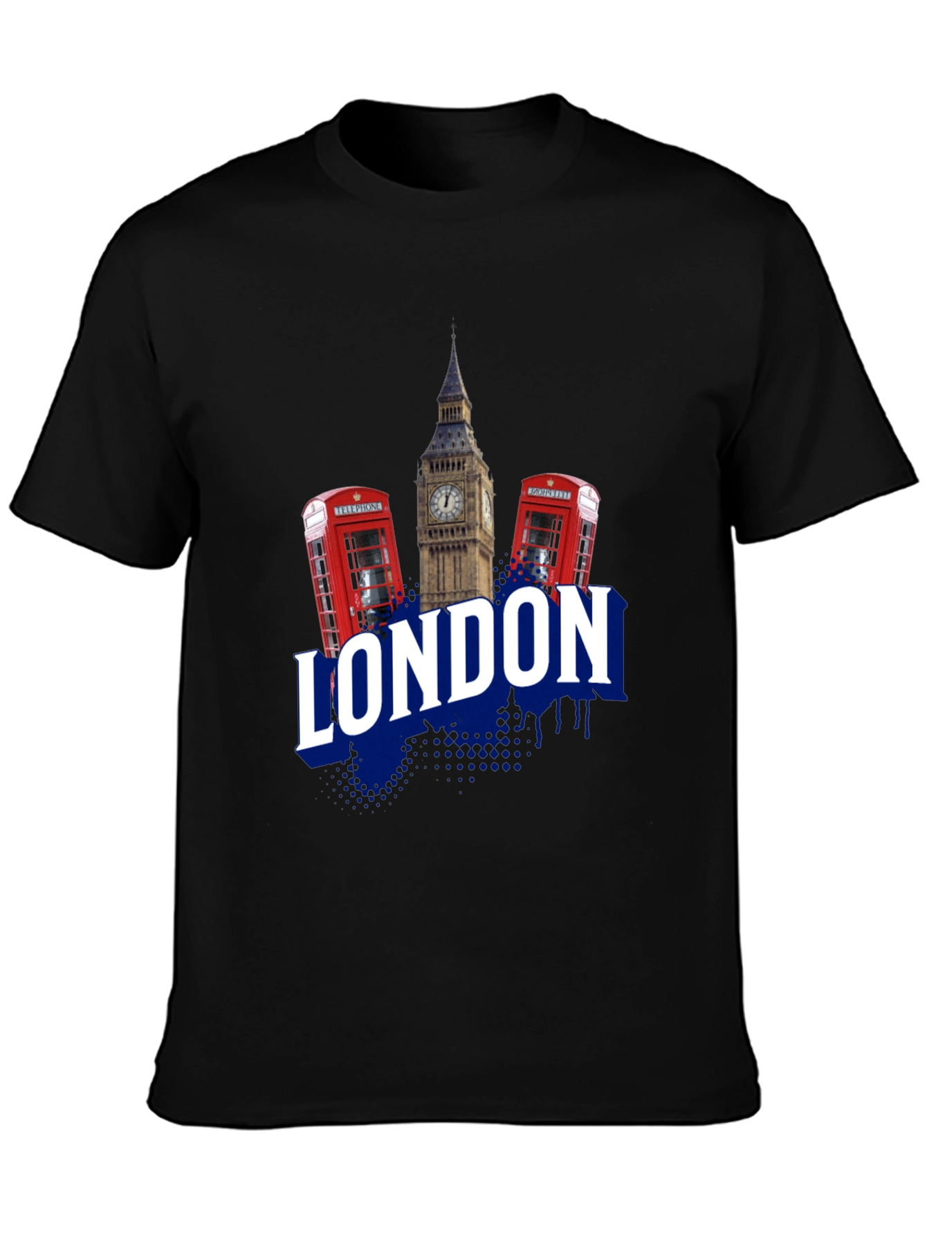 London Graphic Print Crew Neck T-Shirt