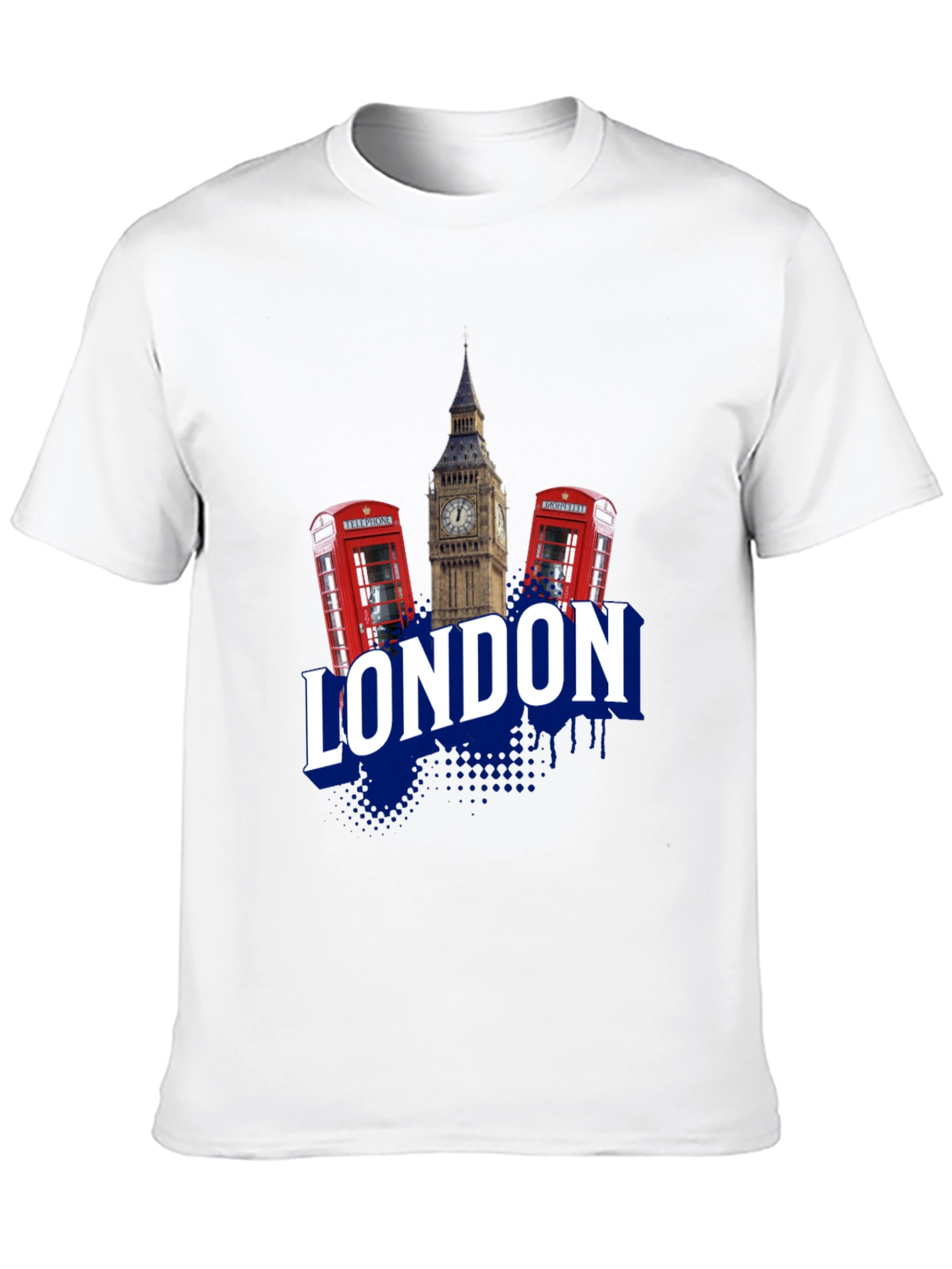 London Graphic Print Crew Neck T-Shirt