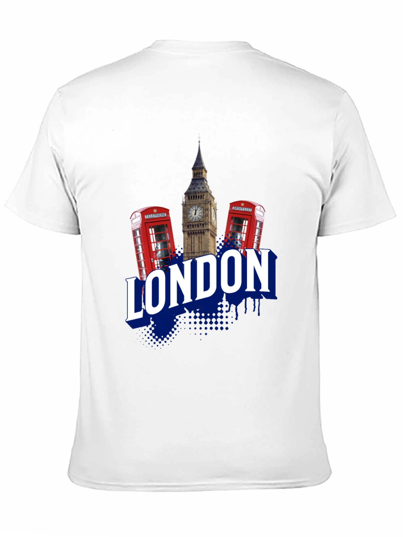 London Graphic Print Crew Neck T-Shirt
