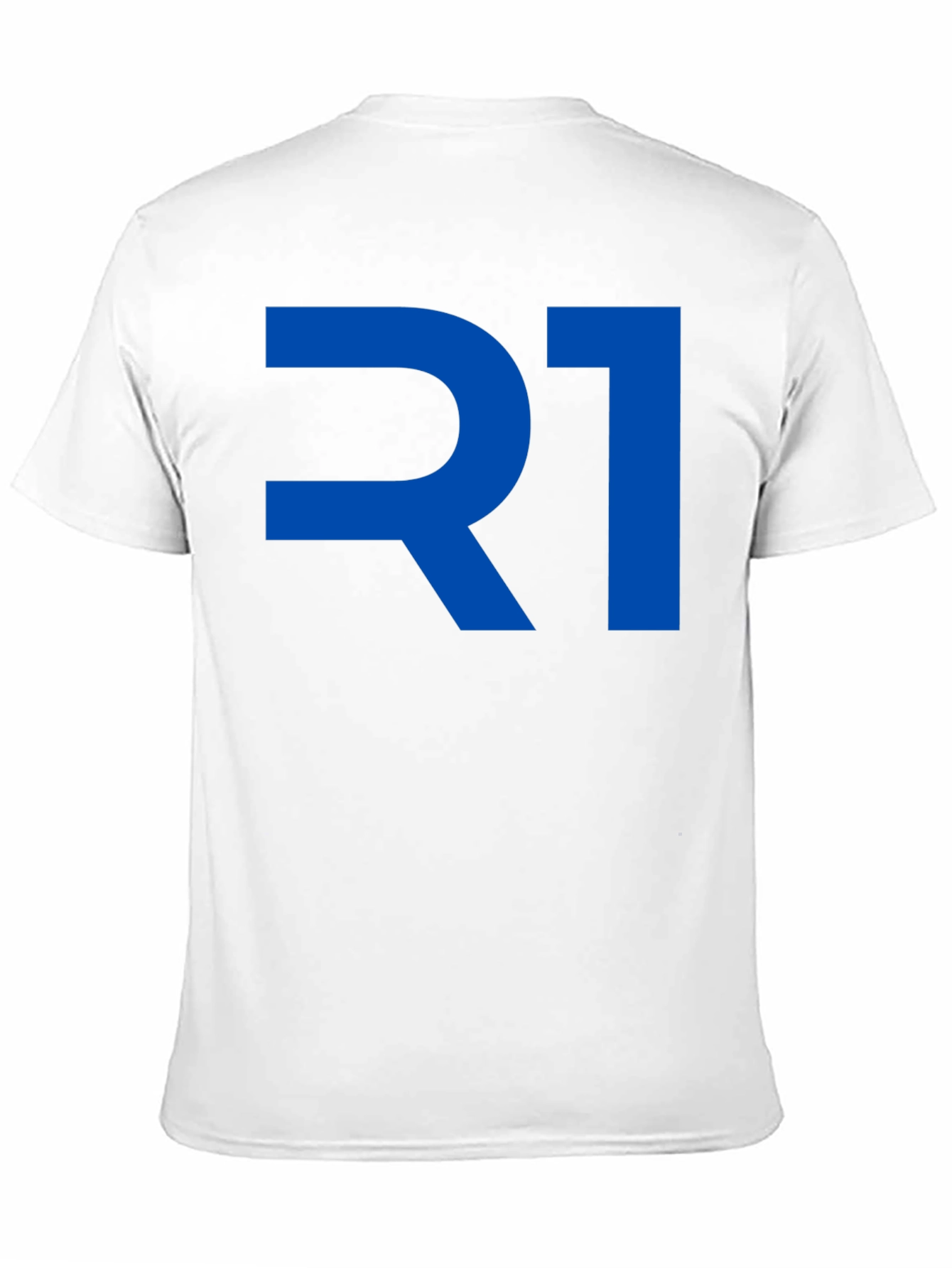 R1 Graphic T-Shirt - Bold Blue Design
