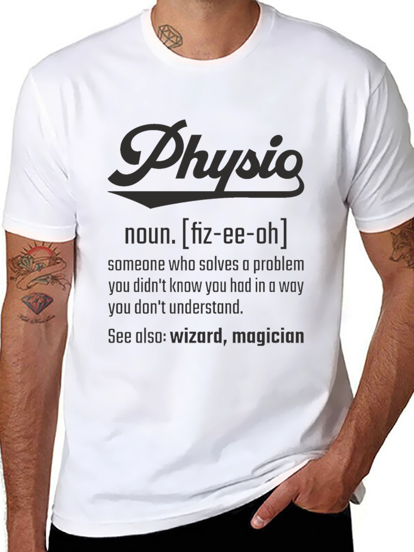 Physio Definition T-Shirt - Funny Therapy Gift