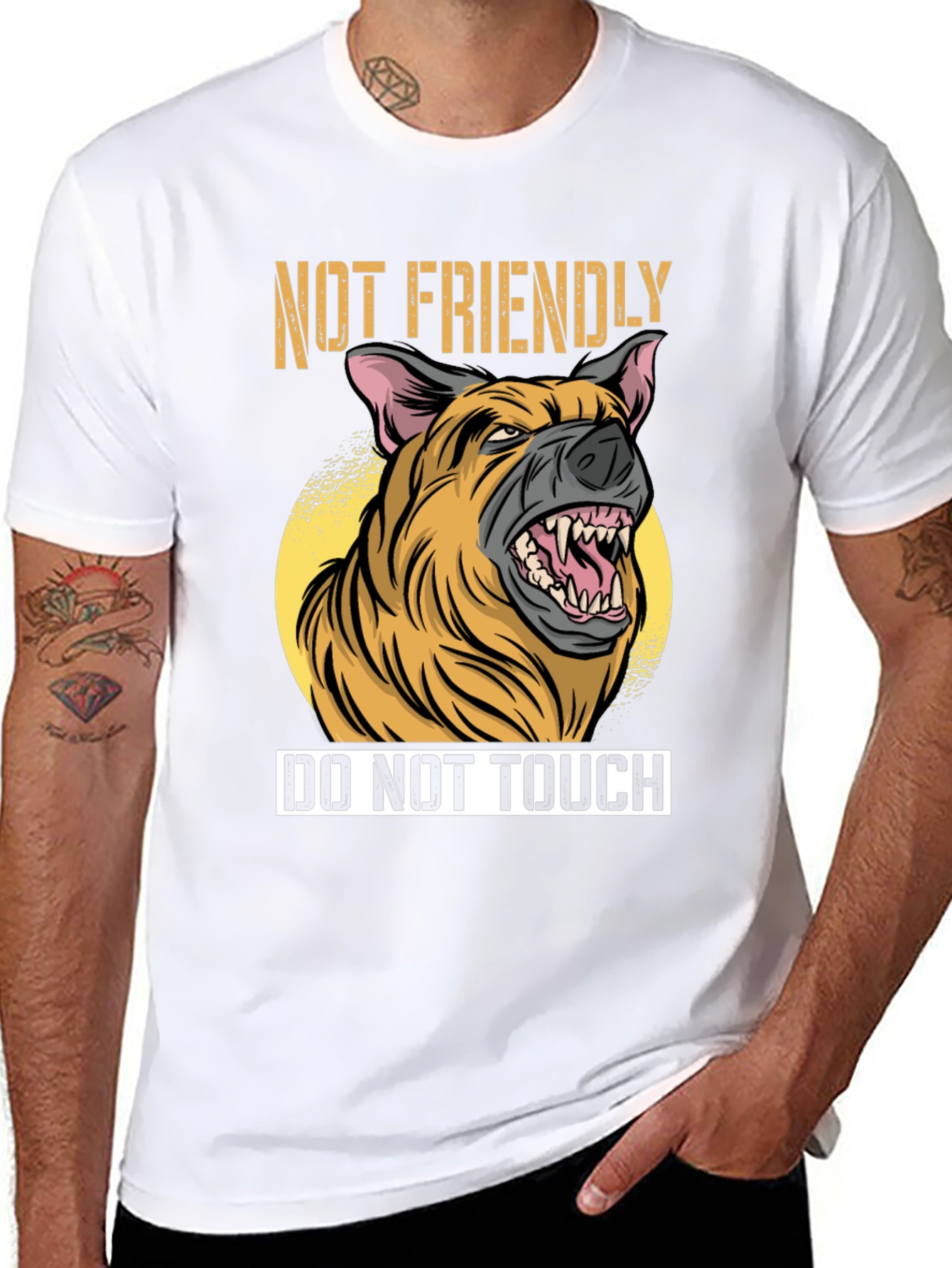Not Friendly Do Not Touch T-Shirt