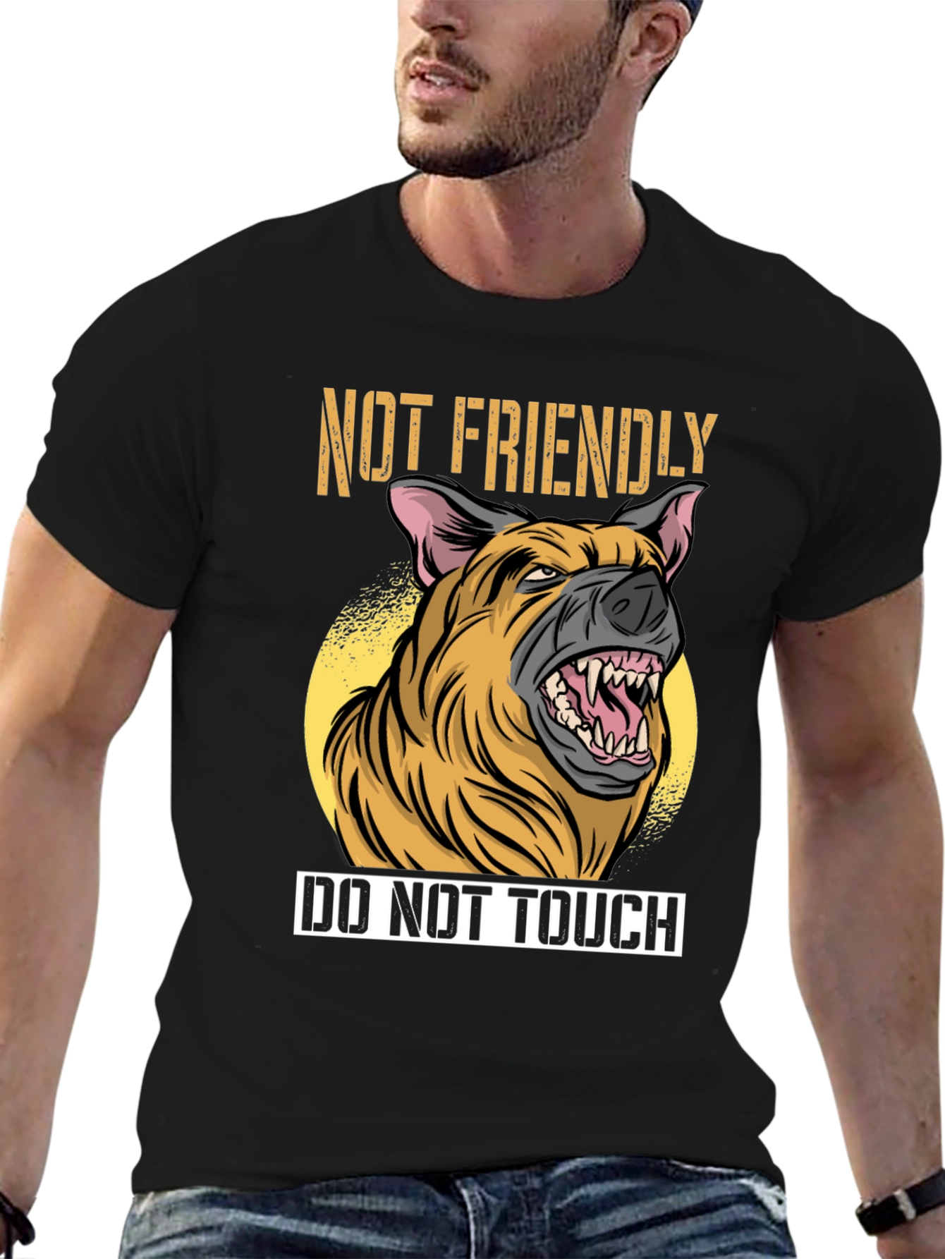 Not Friendly Do Not Touch T-Shirt