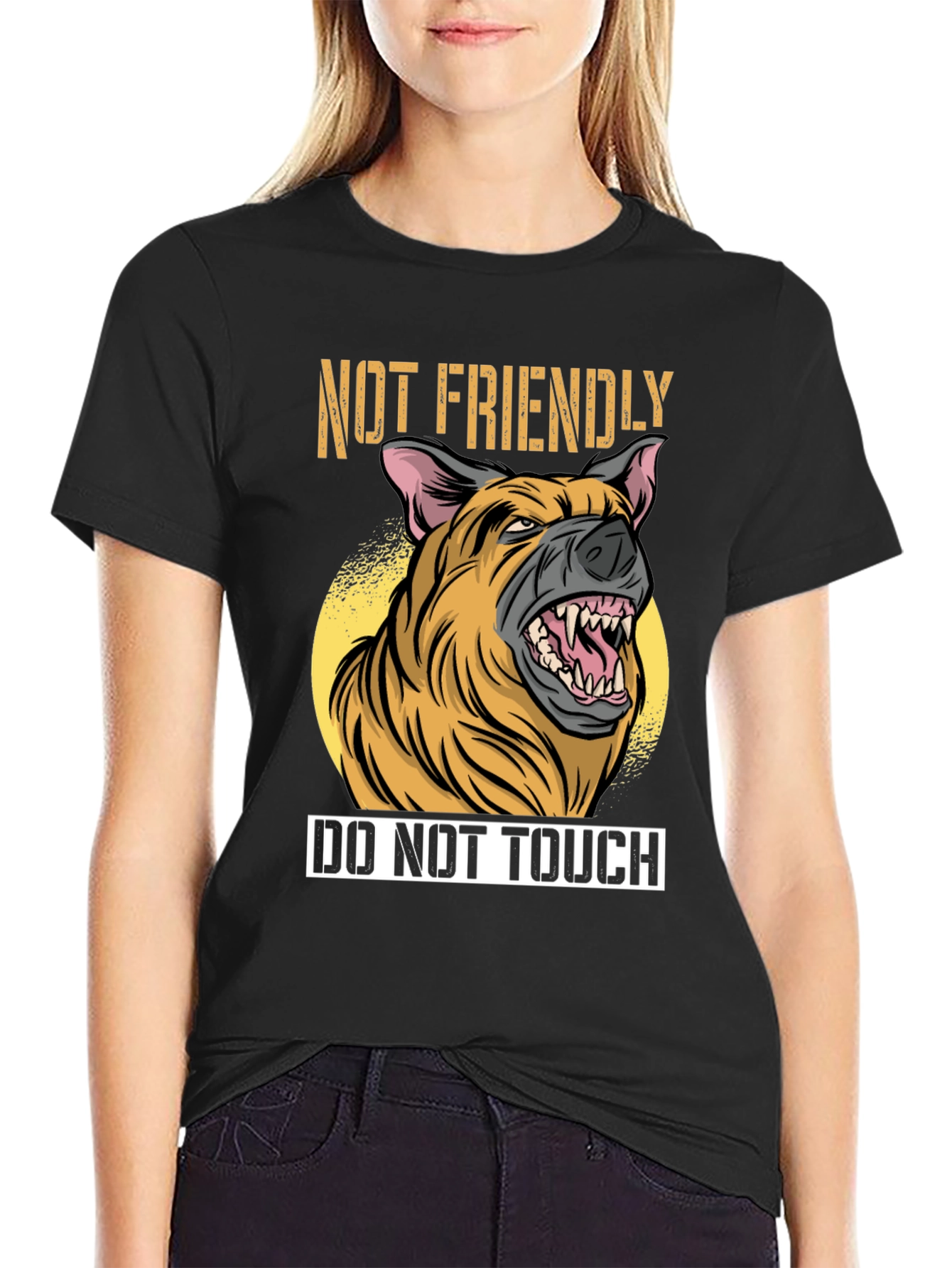 Not Friendly Do Not Touch T-Shirt