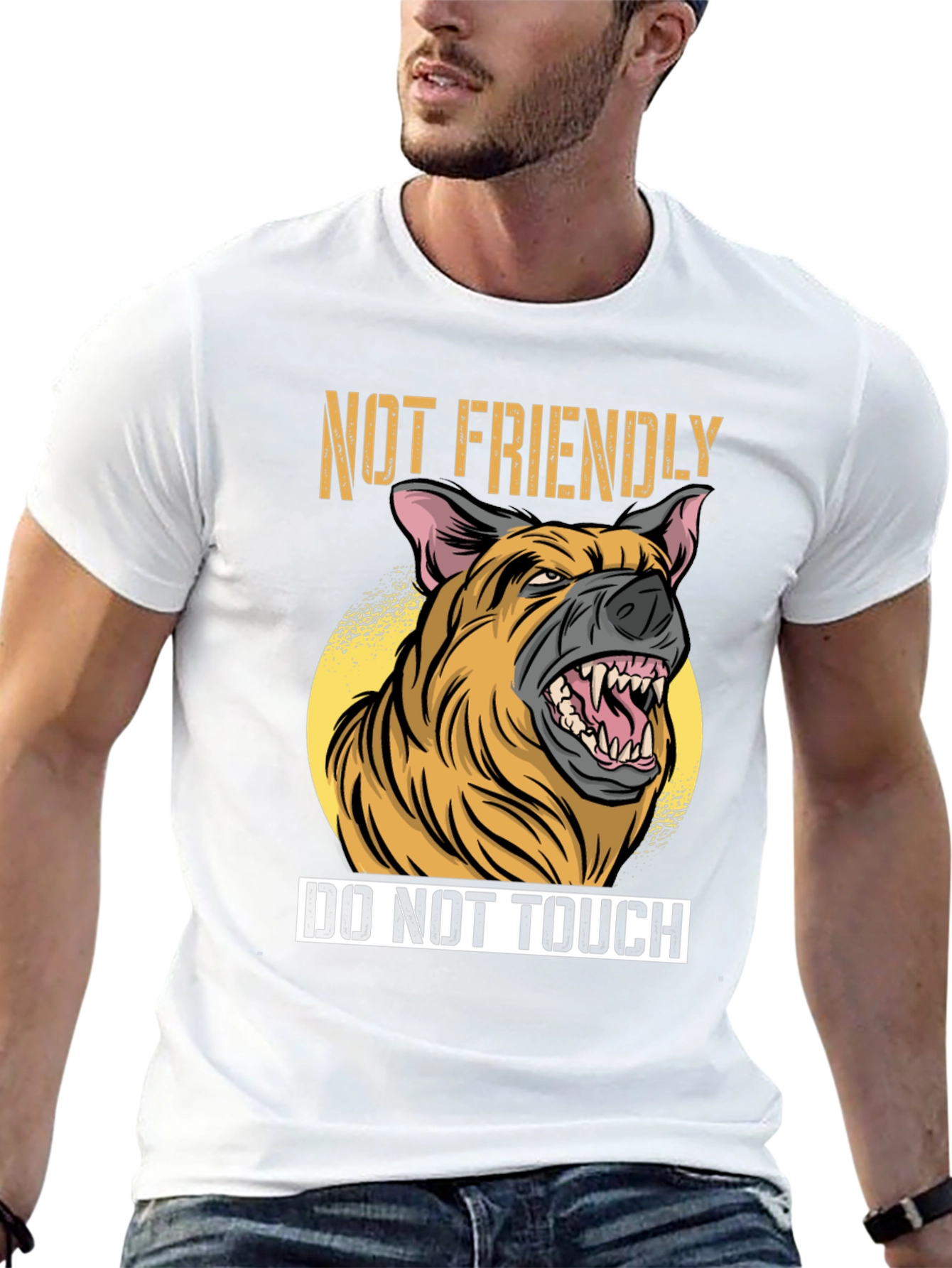 Not Friendly Do Not Touch T-Shirt