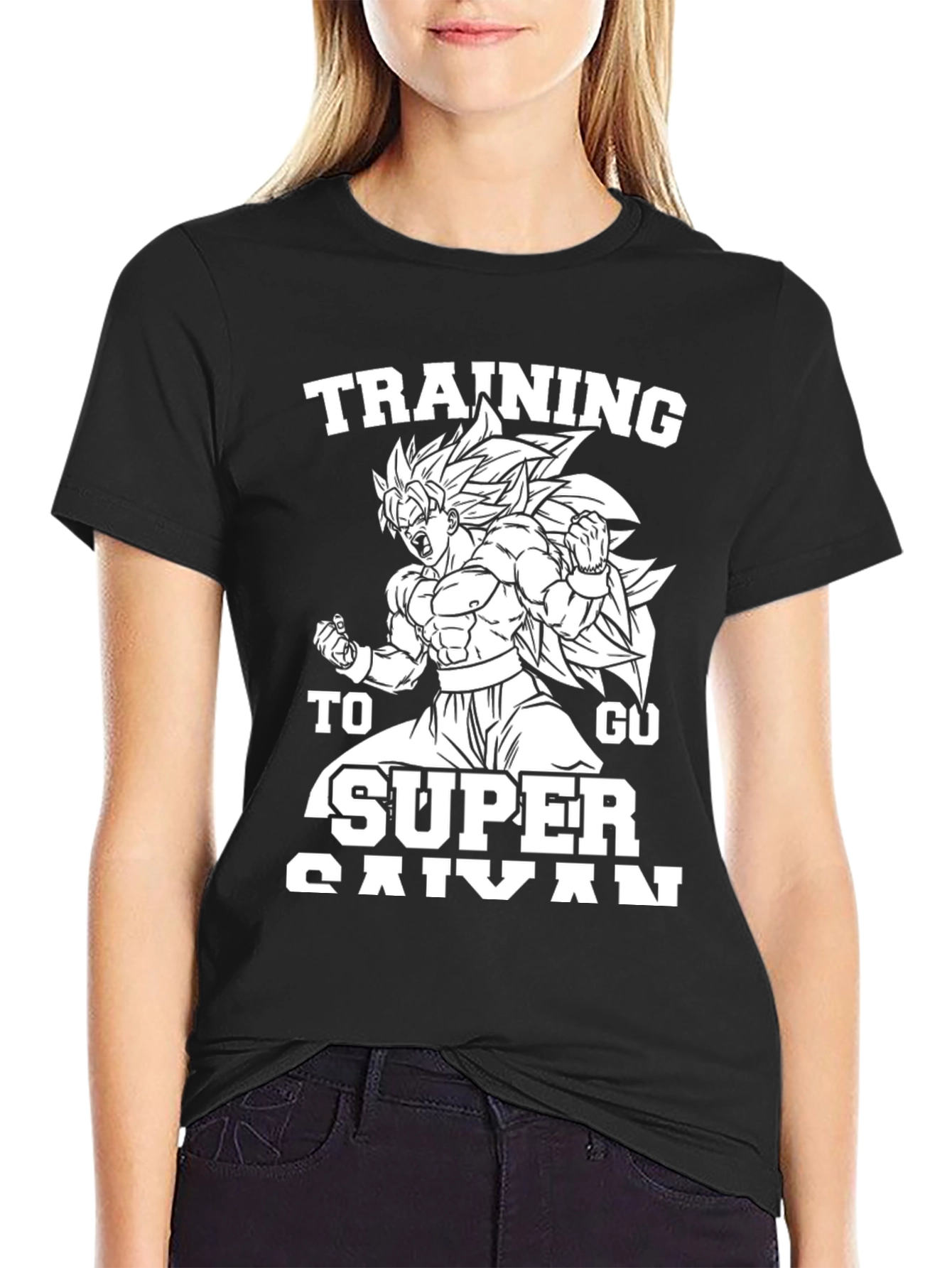 Super Saiyan Training T-Shirt - Black